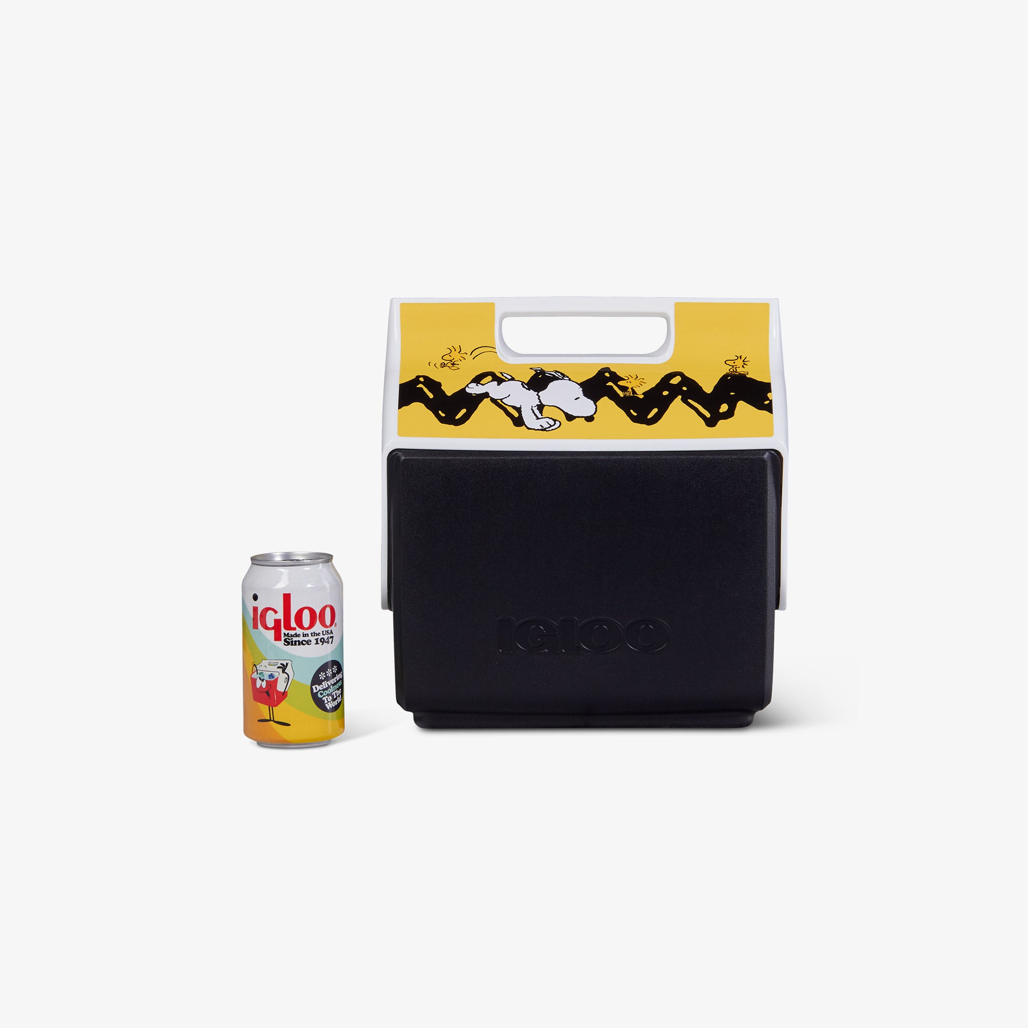 Charlie Brown Zigzag Little Playmate 7 Qt Cooler - Image 5