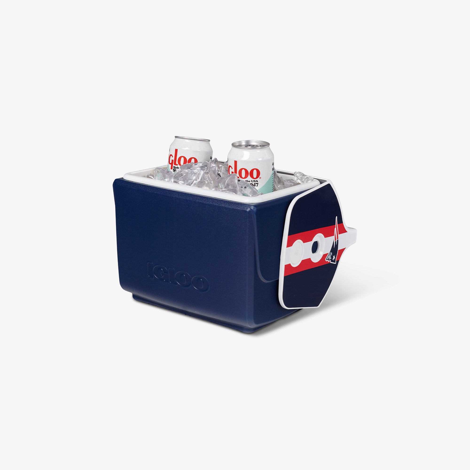 New England Patriots Little Playmate 7 Qt Cooler - Image 3