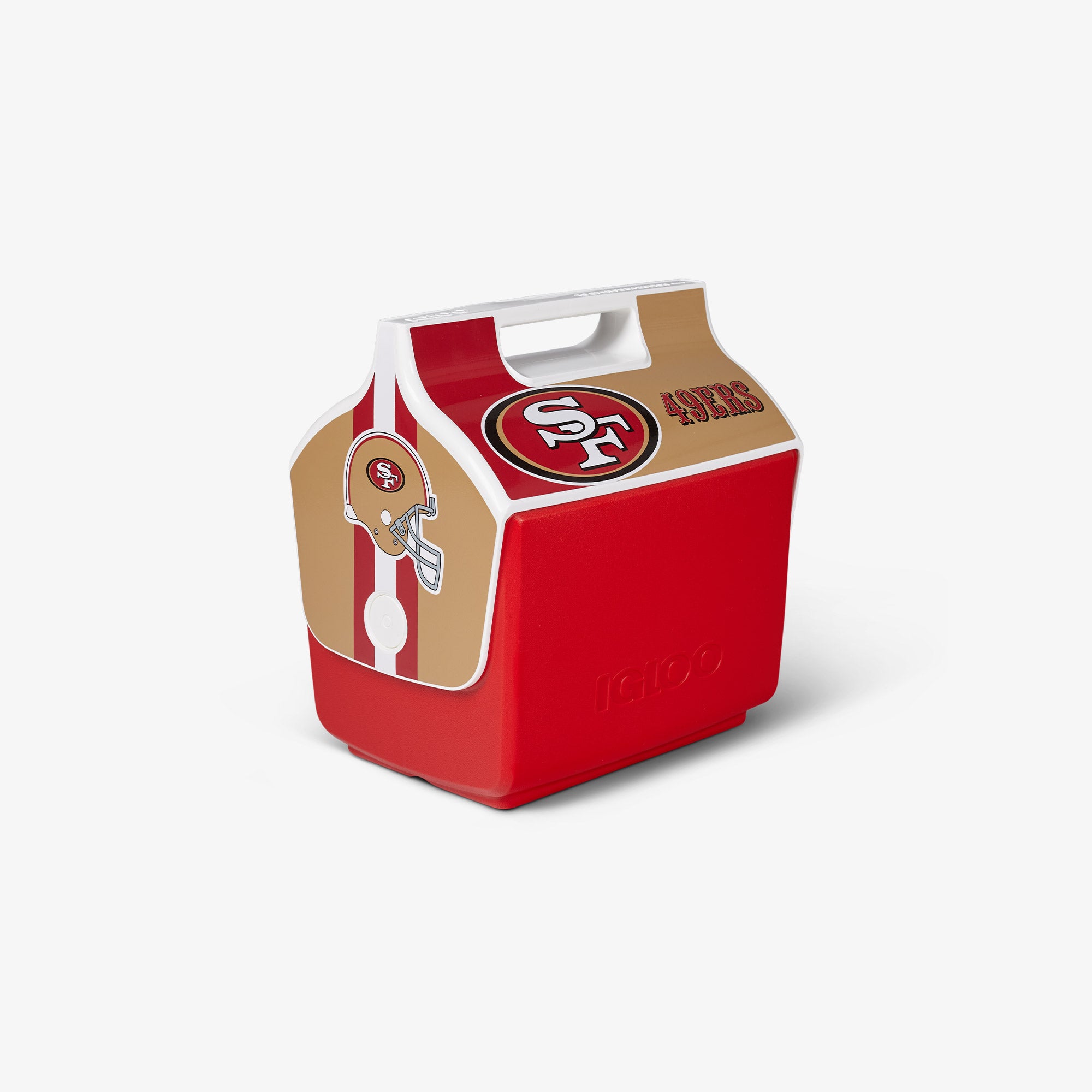 San Francisco 49ers Little Playmate 7 Qt Cooler - Image 4