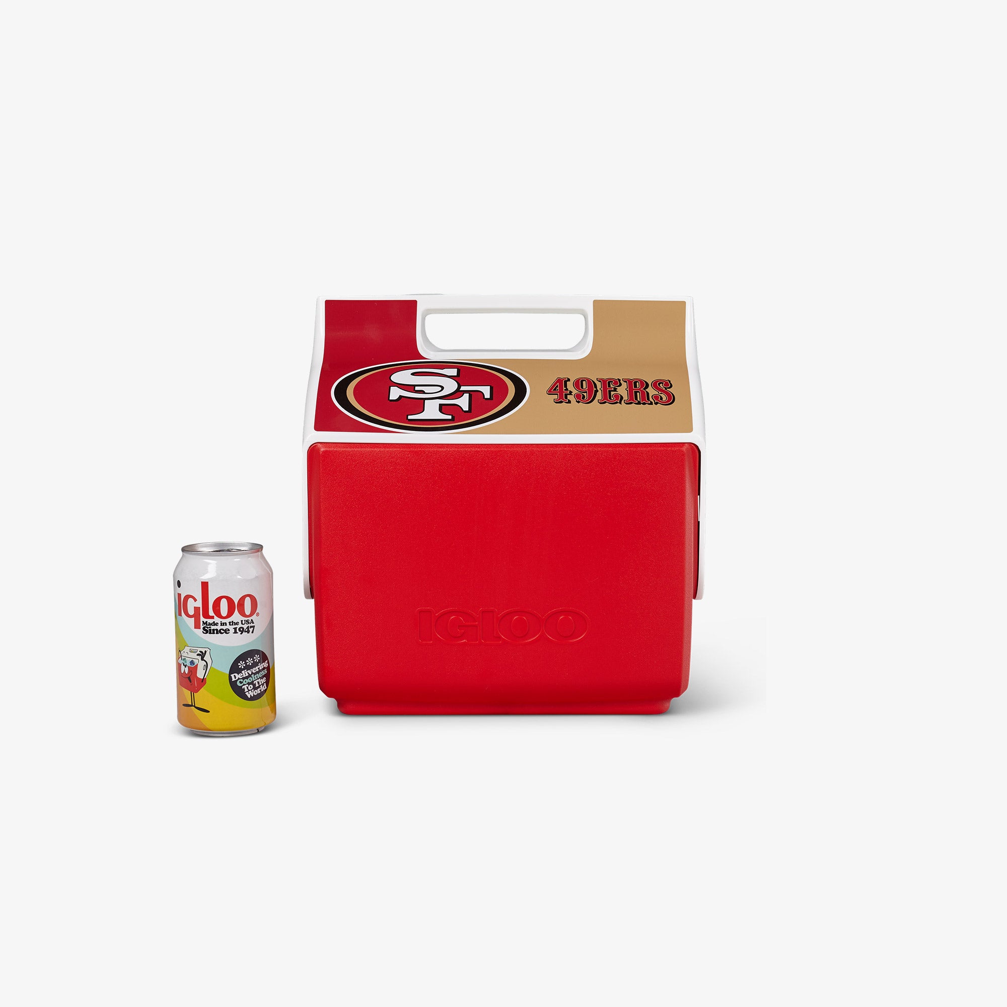 San Francisco 49ers Little Playmate 7 Qt Cooler - Image 5