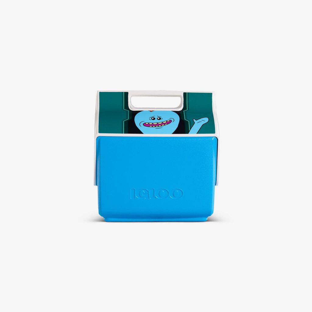 Rick and Morty Mr. Meeseeks Box Little Playmate 7 Qt Cooler