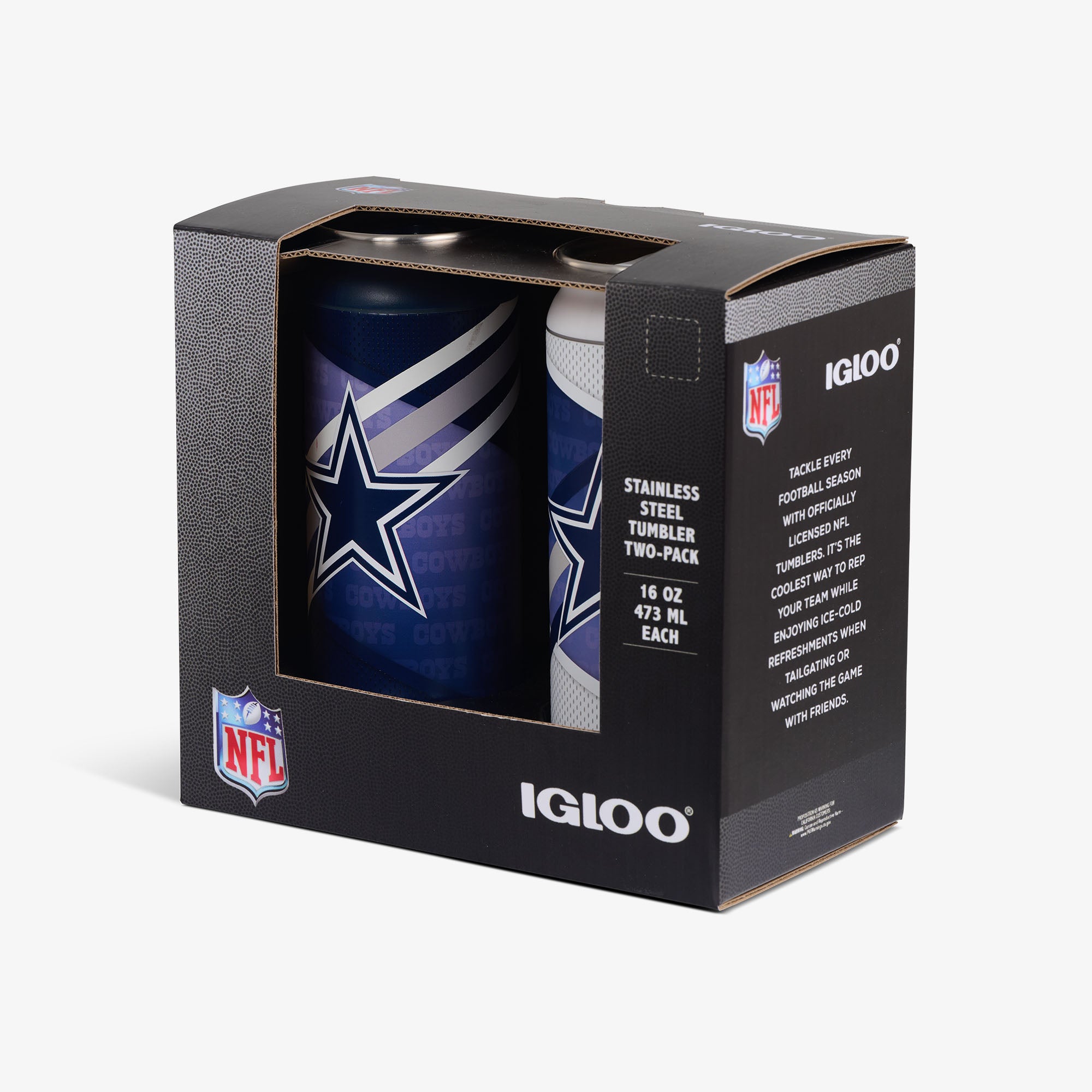Dallas Cowboys Home & Away 16 Oz Can 2-Pack - Image 5
