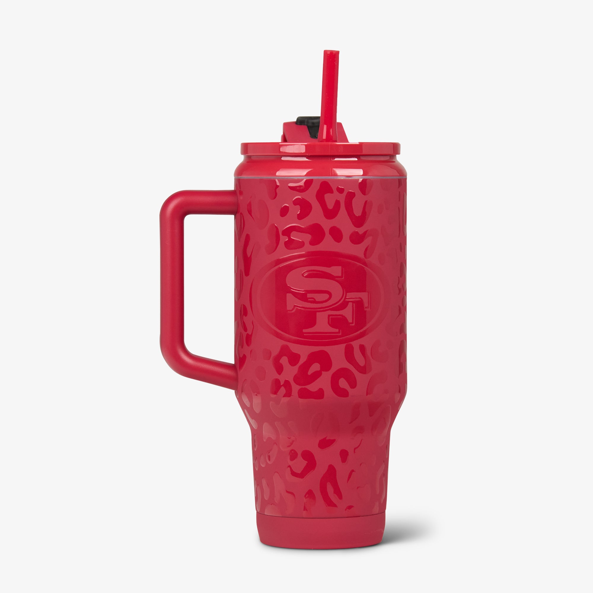 NFL 32 Oz Leopard Flip 'n' Sip Travel Mug - Image 43