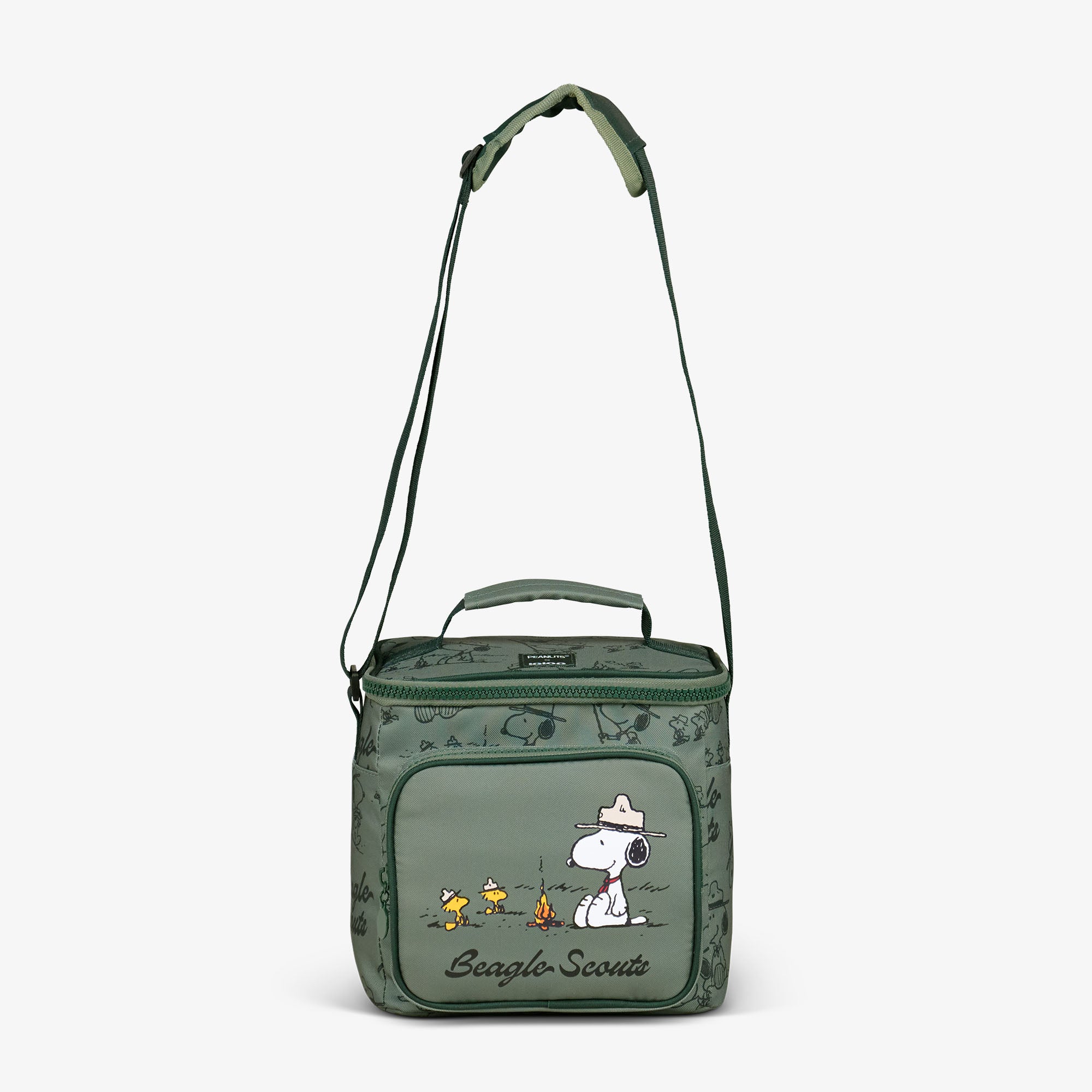 Peanuts Beagle Scouts Square Lunch Cooler Bag - Image 3