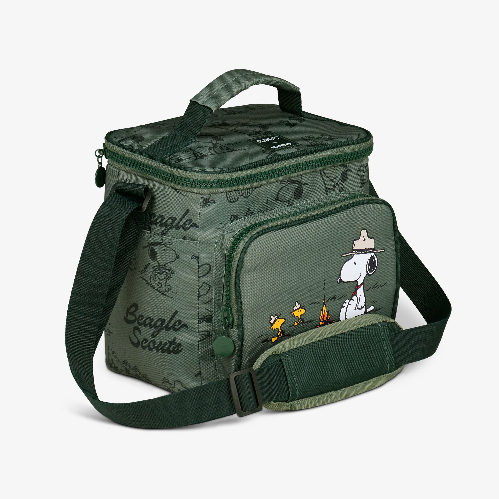 Peanuts Beagle Scouts Square Lunch Cooler Bag - Image 4