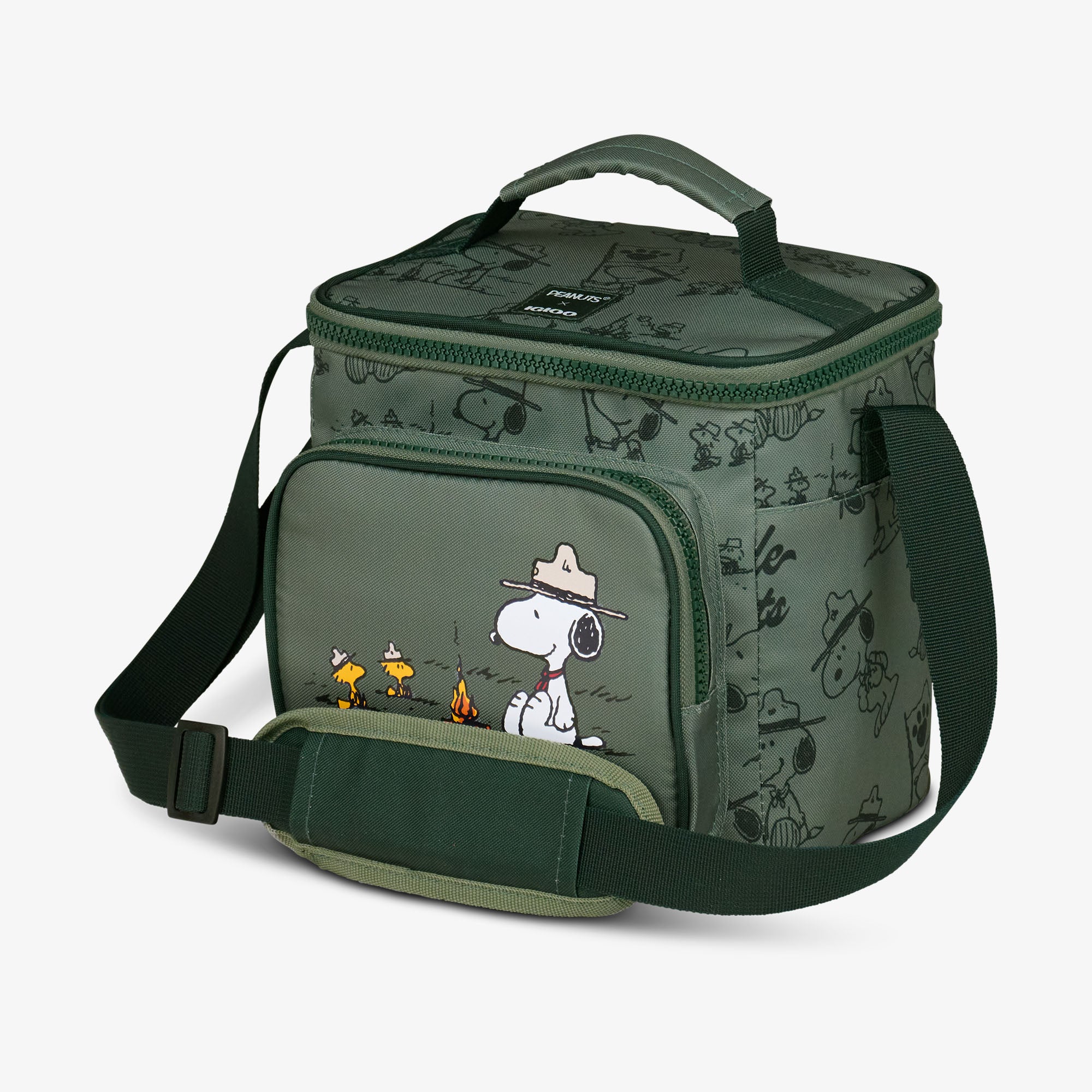 Peanuts Beagle Scouts Square Lunch Cooler Bag - Image 2