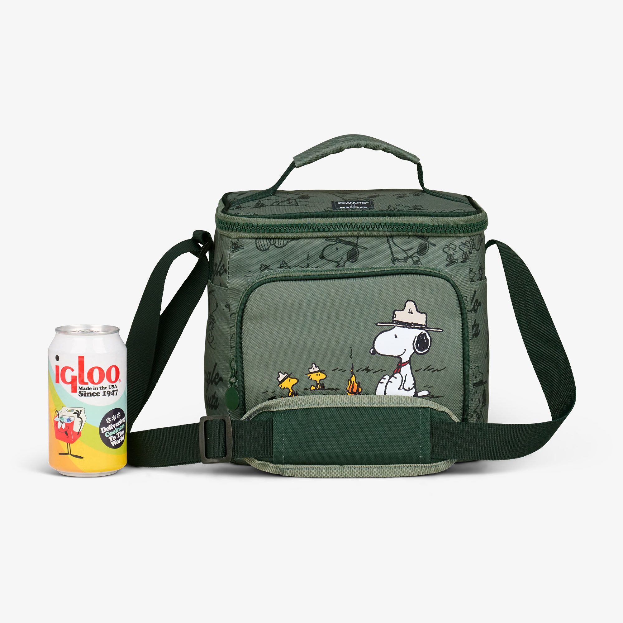 Peanuts Beagle Scouts Square Lunch Cooler Bag - Image 7