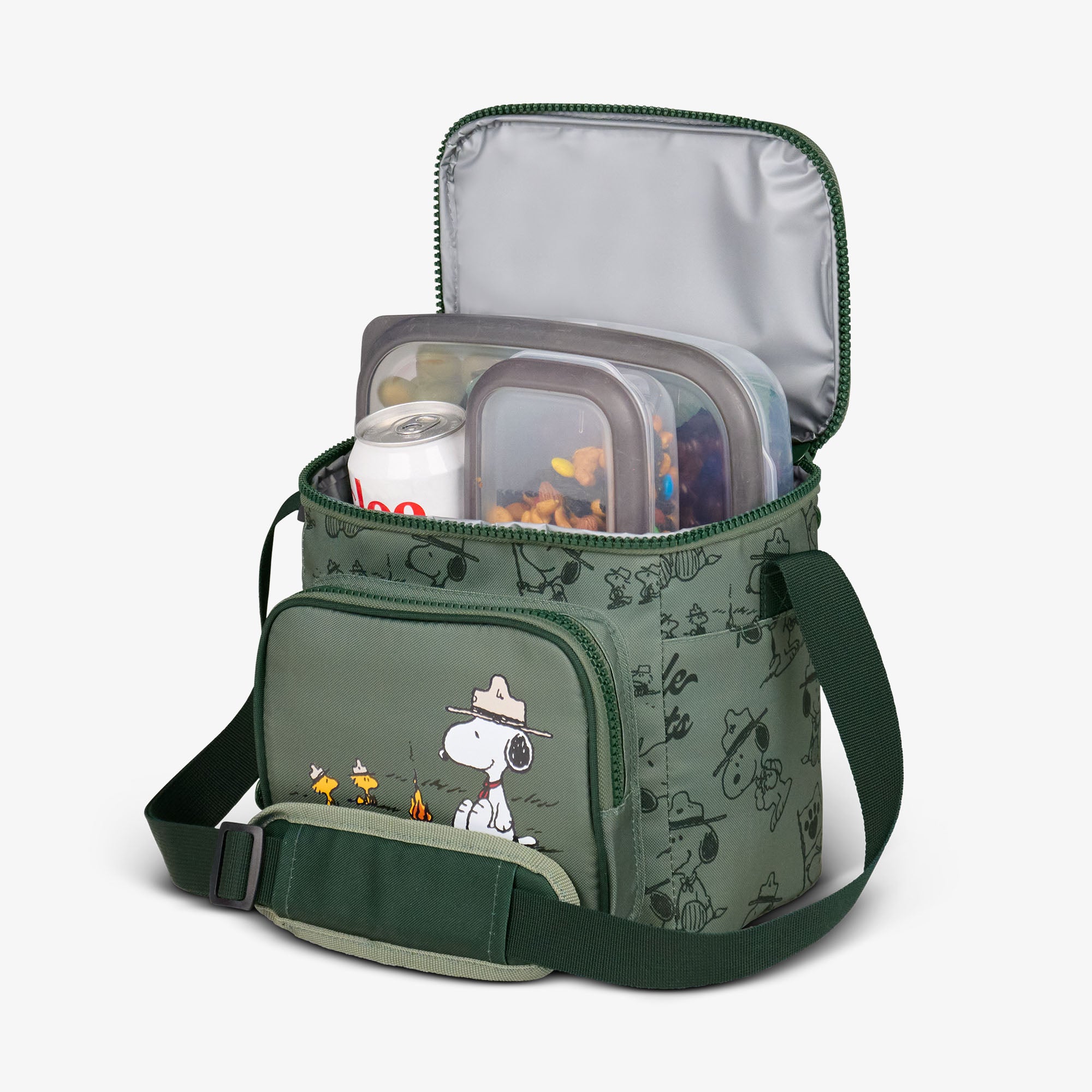 Peanuts Beagle Scouts Square Lunch Cooler Bag - Image 5