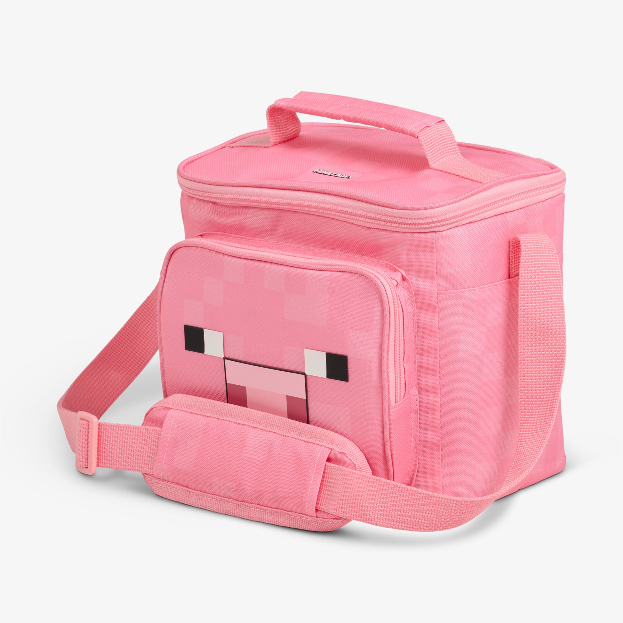 Minecraft Pig Square Lunch Cooler Bag - Image 2