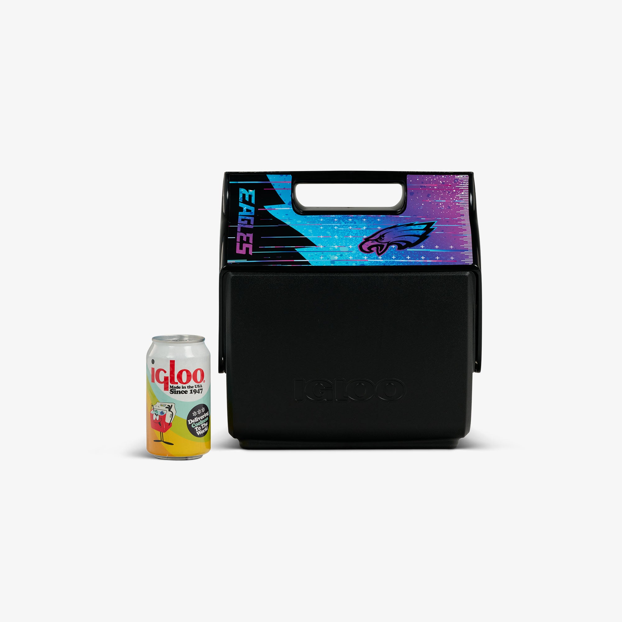 NFL Neon Philadelphia Eagles Little Playmate? 7 Qt Cooler - Image 5