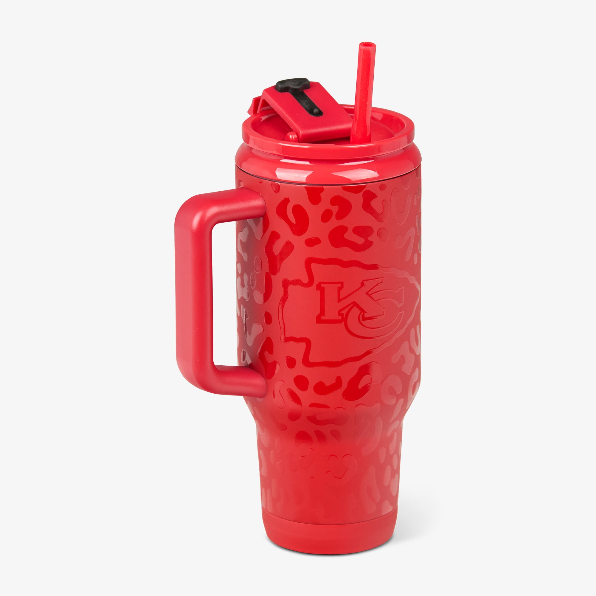 NFL 32 Oz Leopard Flip 'n' Sip Travel Mug - Image 65