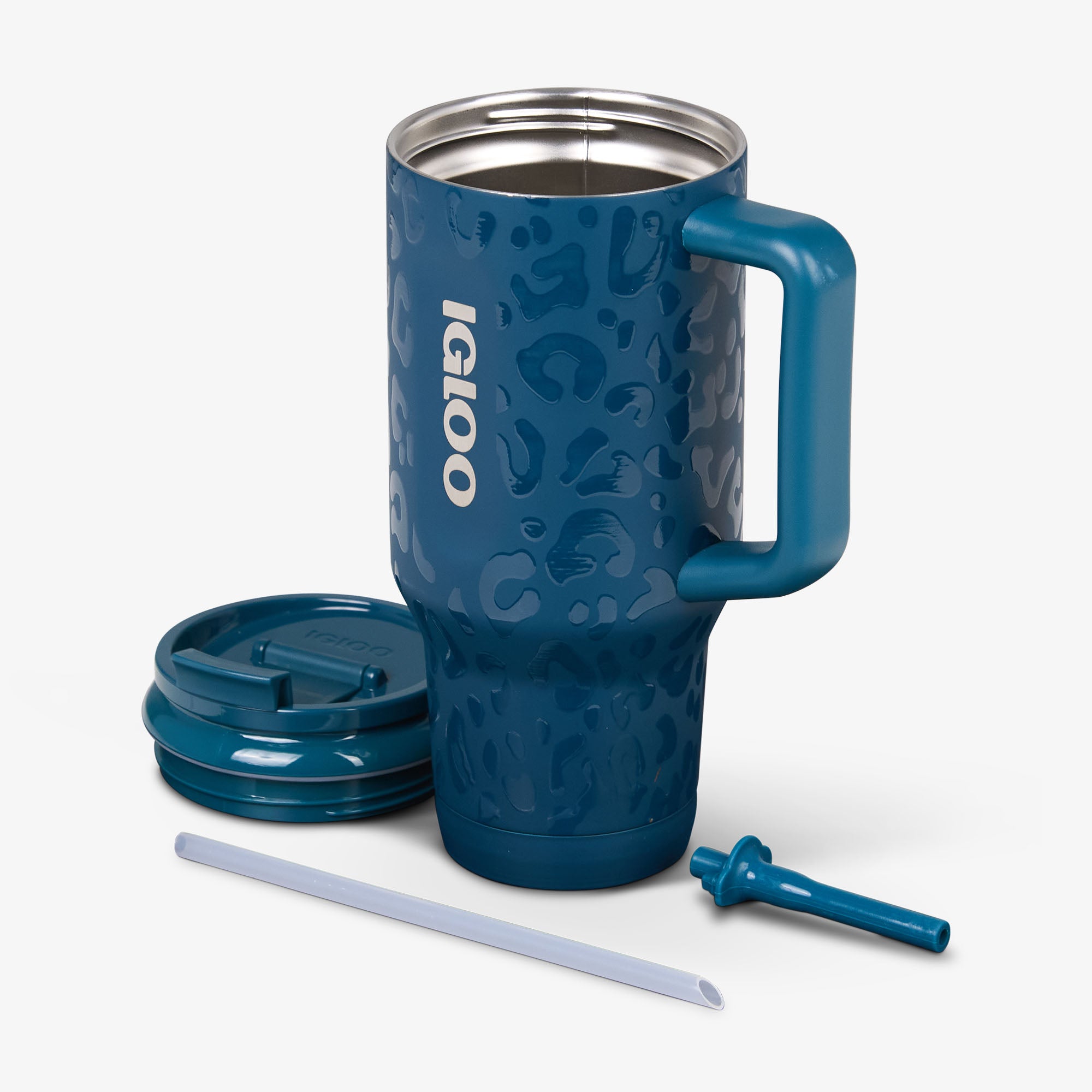 NFL 32 Oz Leopard Flip 'n' Sip Travel Mug - Image 73