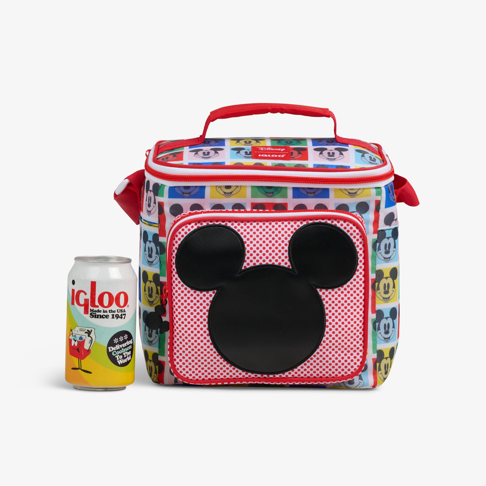 Disney Mickey Mouse Pop Art Square Lunch Cooler Bag - Image 7