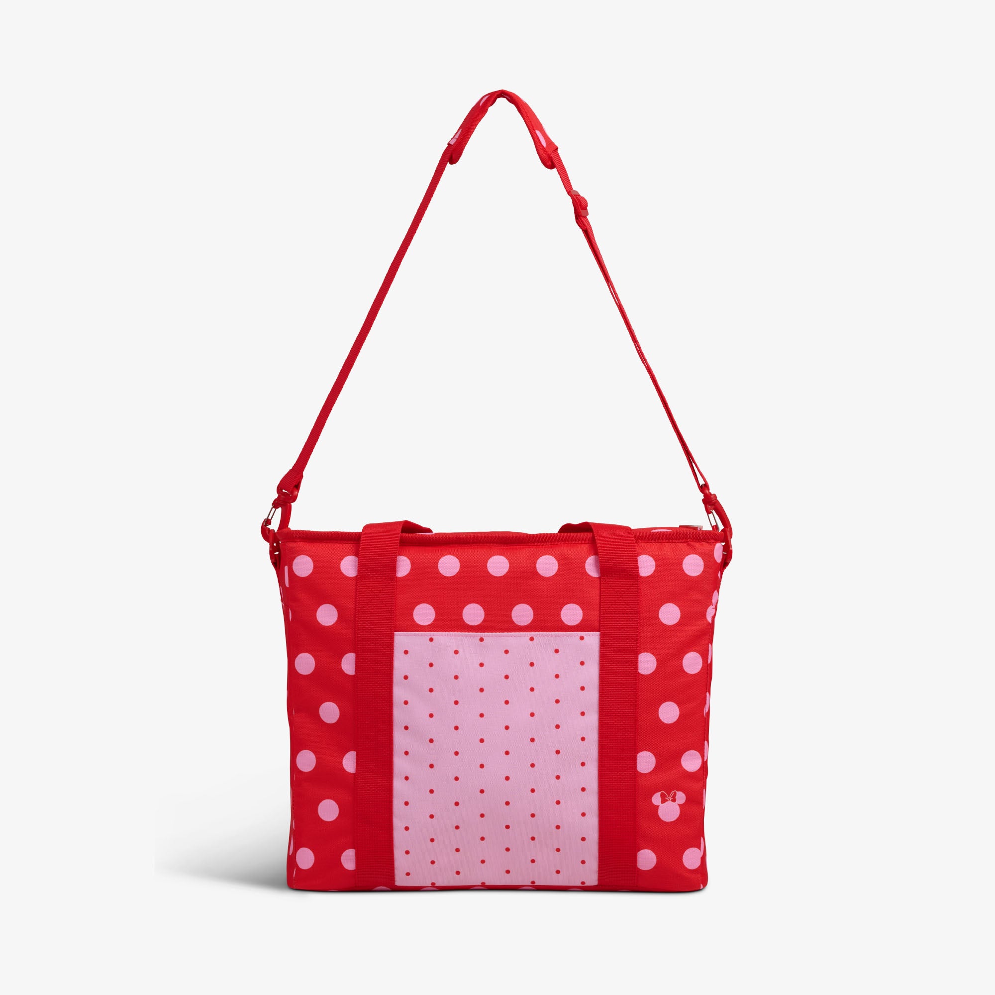 Disney Minnie Mouse Polka Dots Dual Compartment Tote Cooler Bag - Image 5
