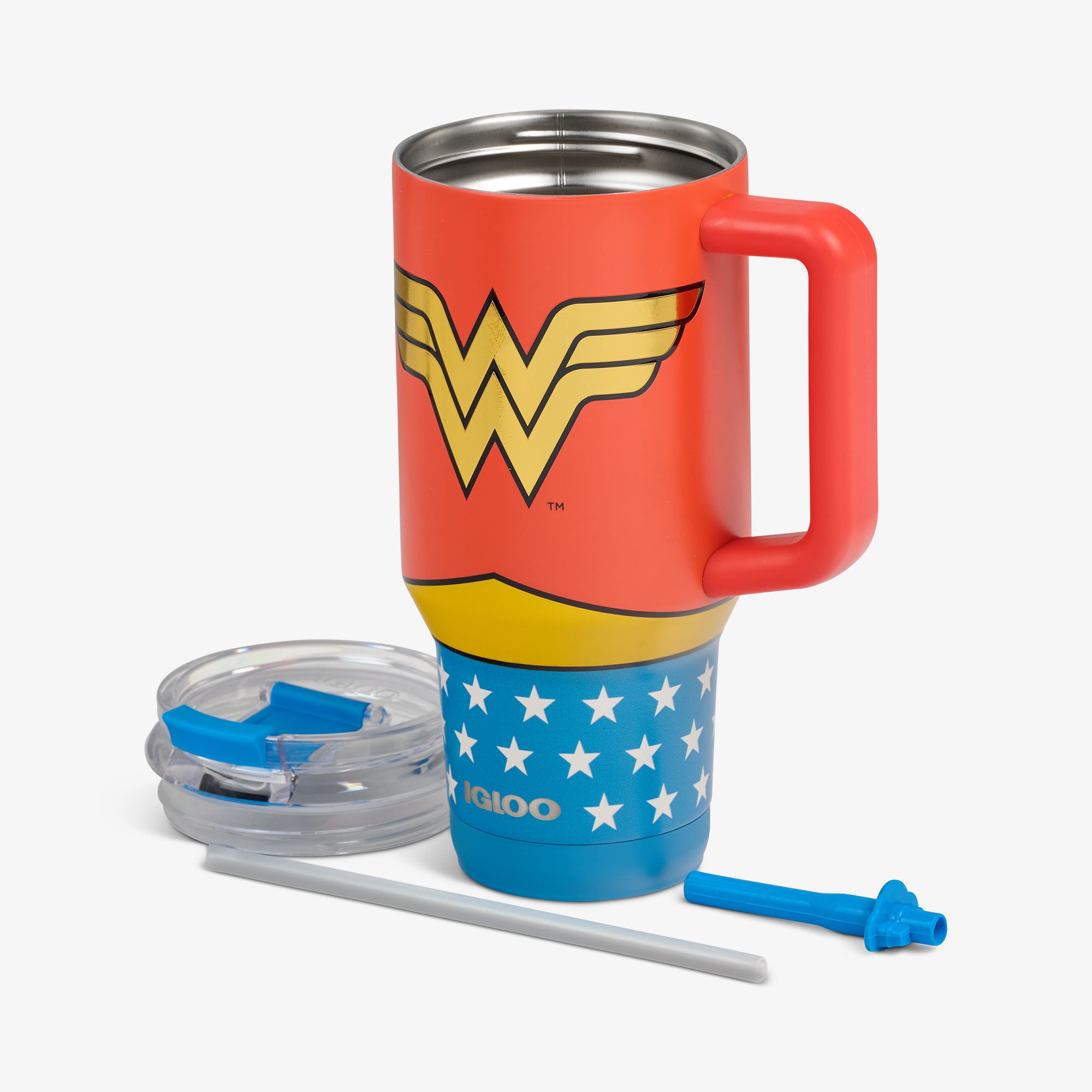 DC Super Heroes Wonder Woman? 32 Oz Travel Mug - Image 5