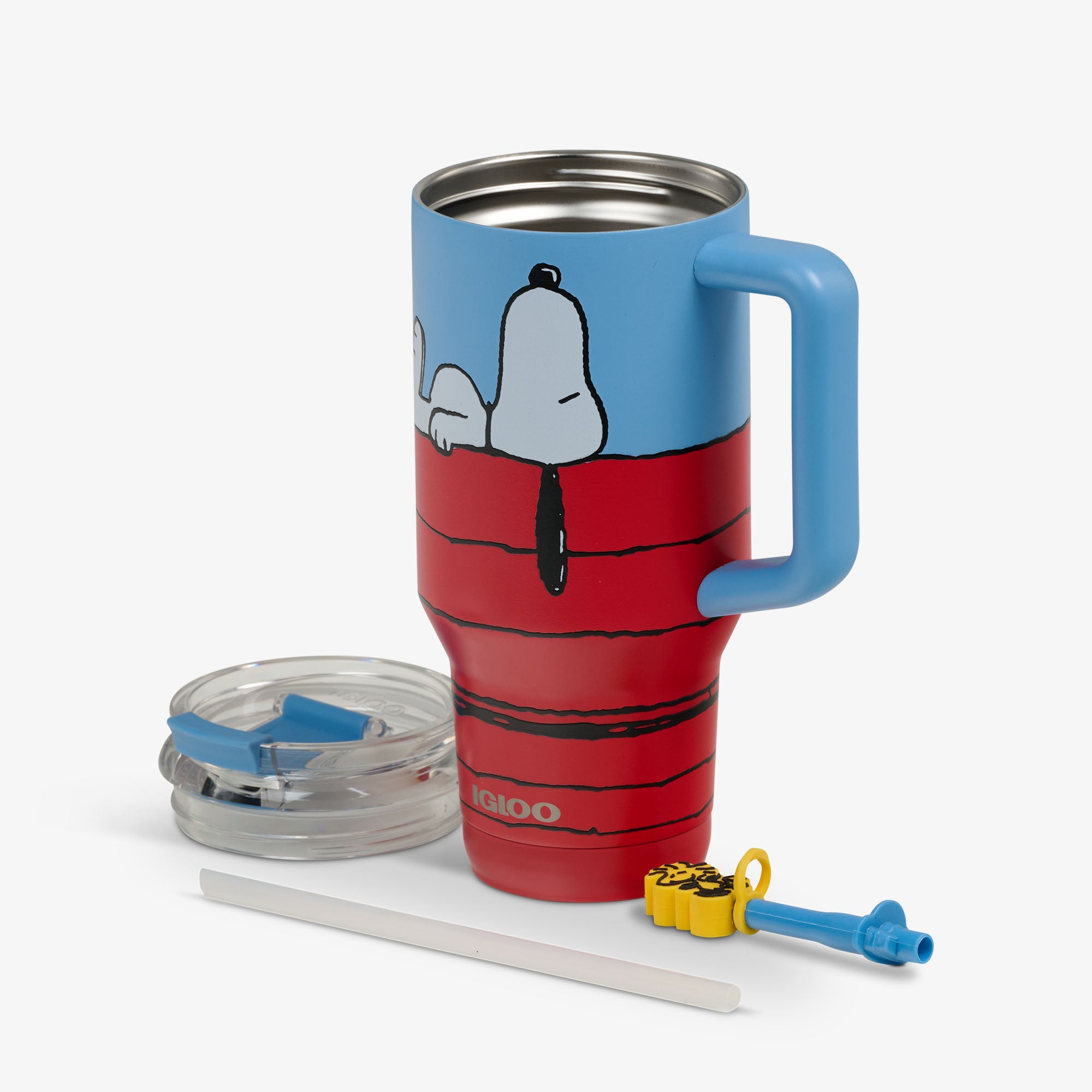 Snoopy's Doghouse 32 Oz Travel Mug - Image 3