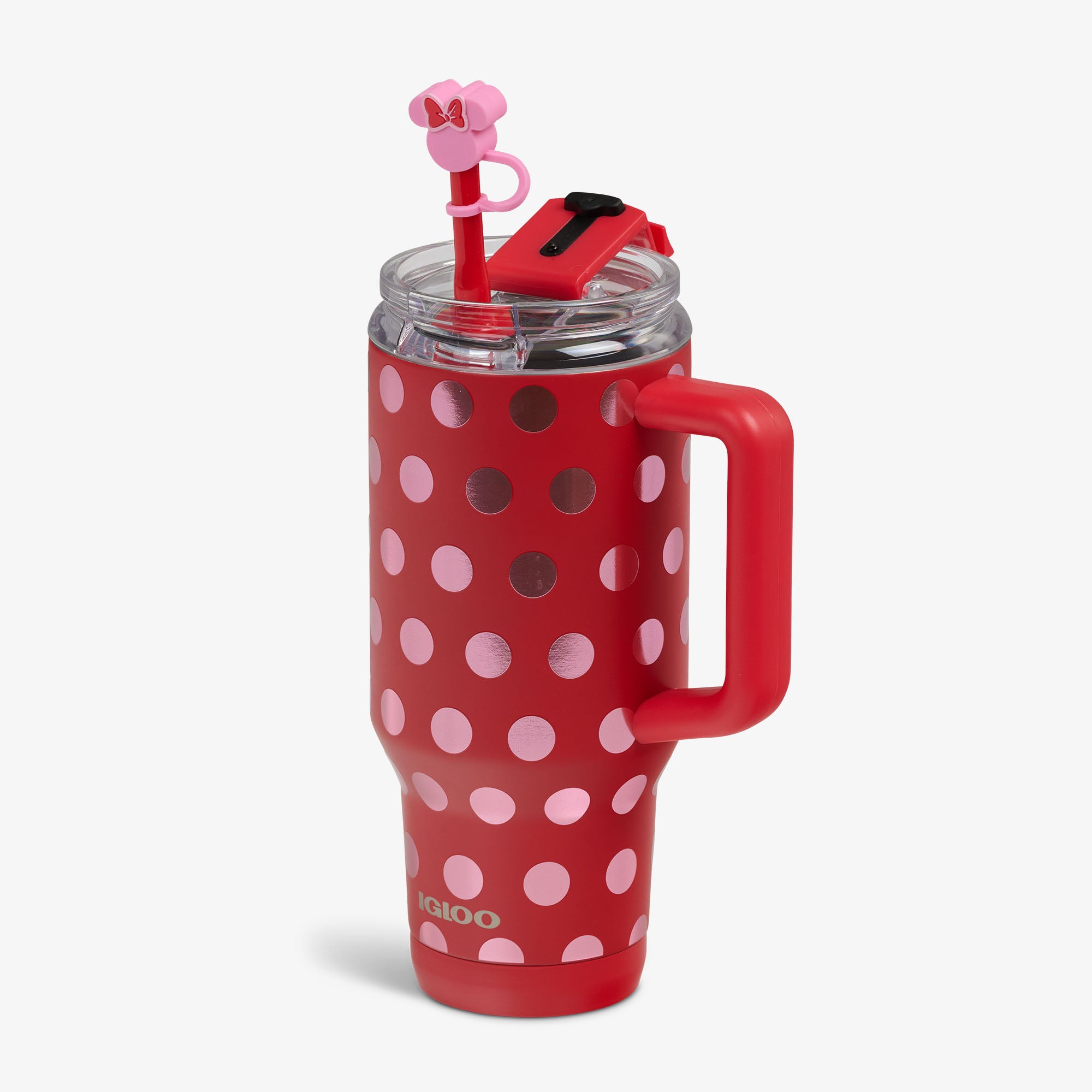 Disney Minnie Mouse Polka Dots 32 Oz Travel Mug - Image 2
