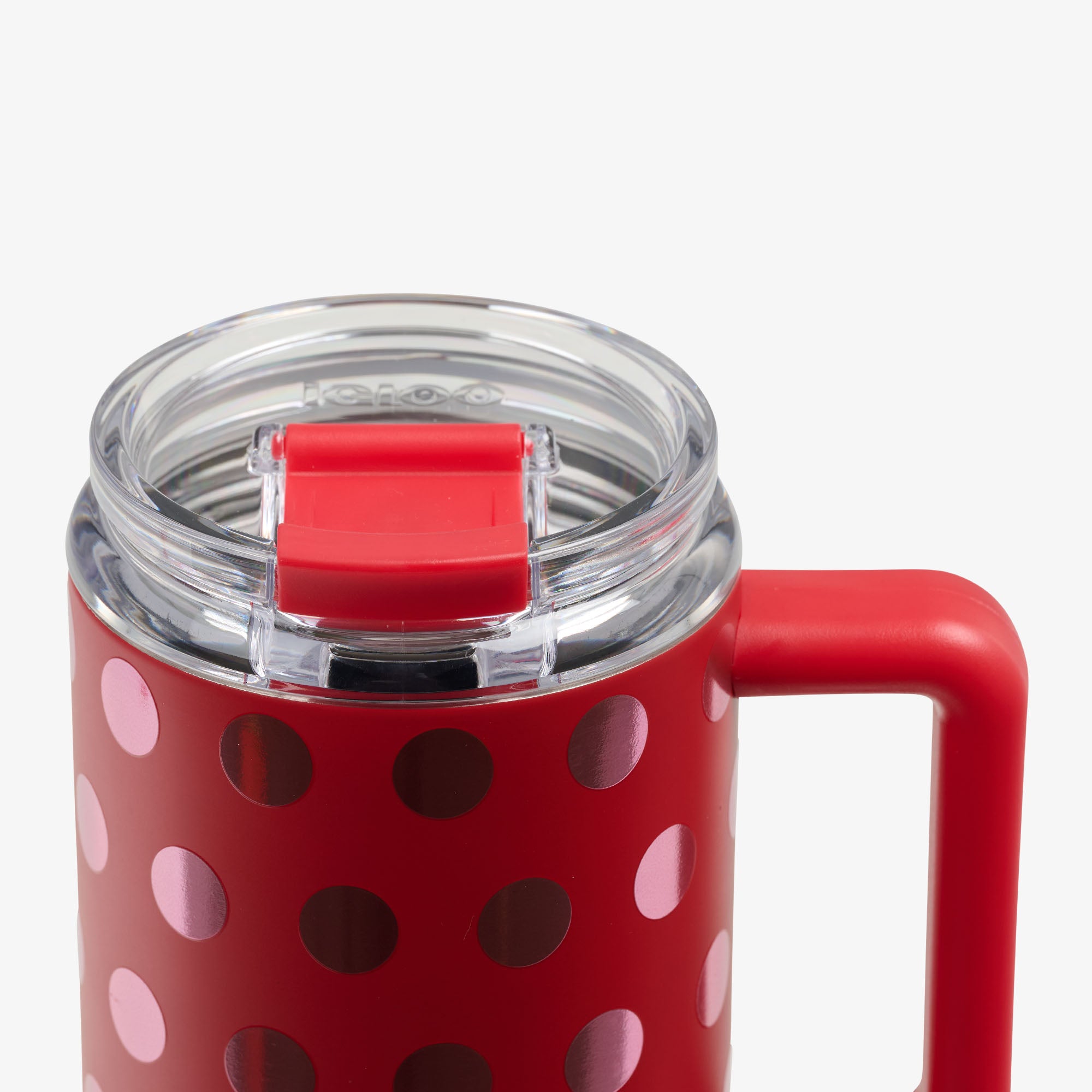 Disney Minnie Mouse Polka Dots 32 Oz Travel Mug - Image 4