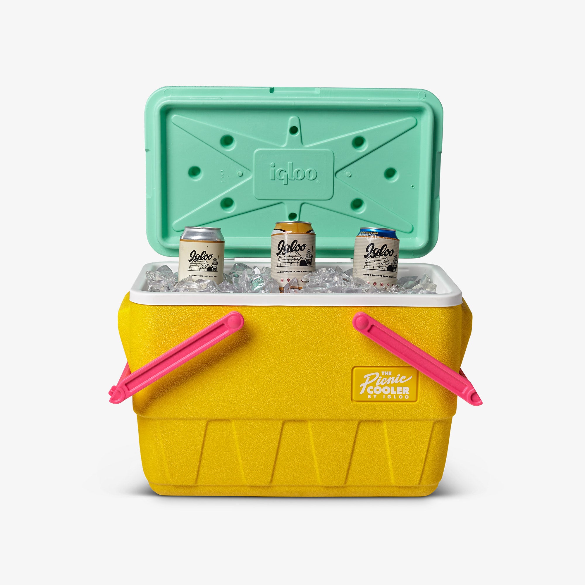 Retro Picnic Basket 25 Qt Cooler - Image 39