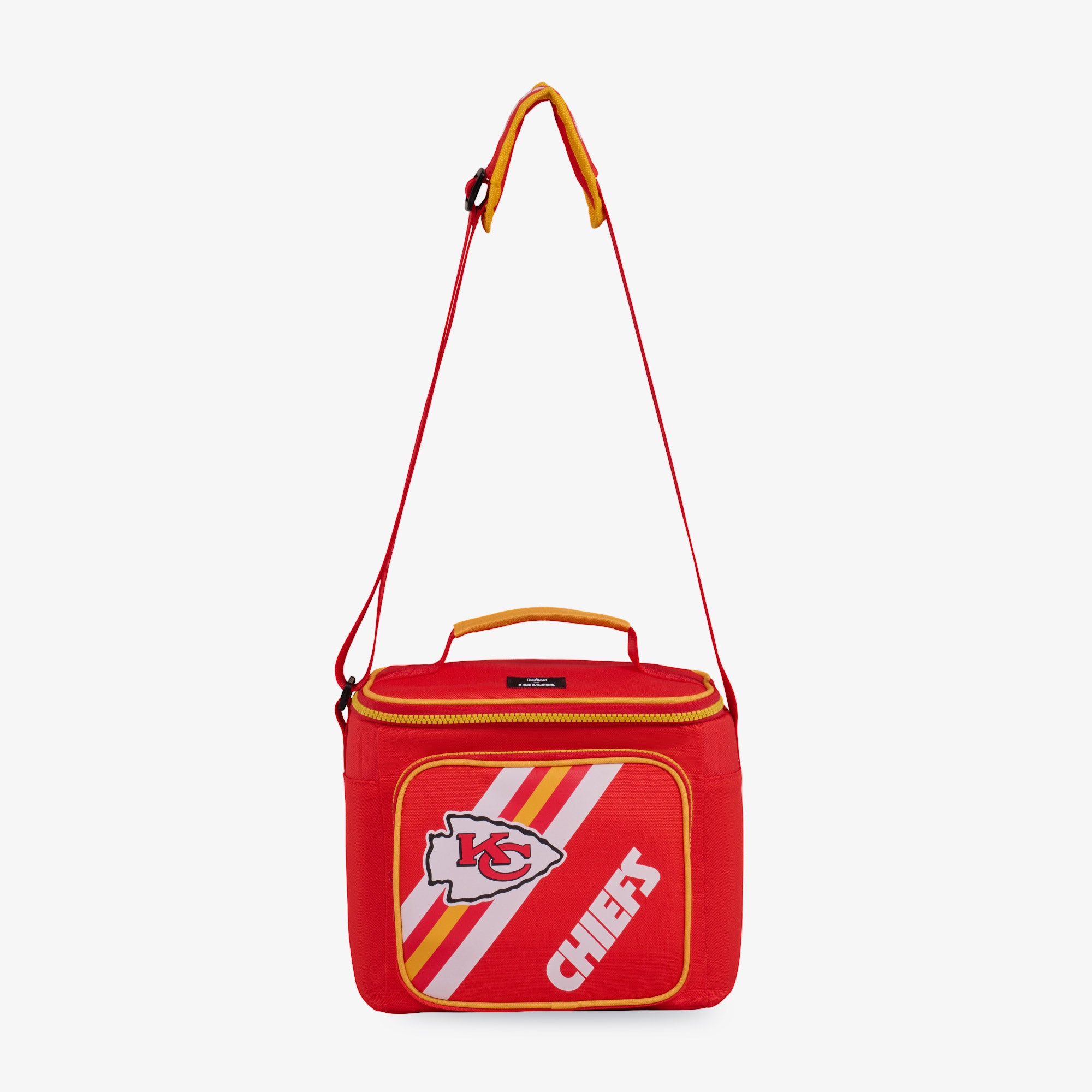 Kansas City Chiefs Square Lunch Cooler Bag - Image 3