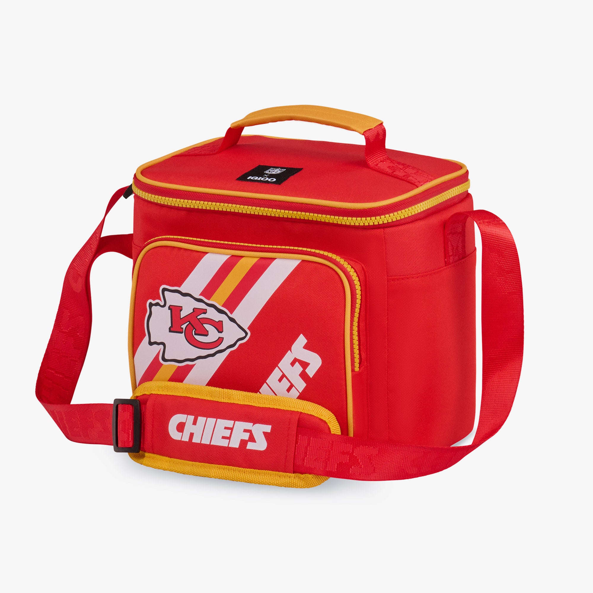 Kansas City Chiefs Square Lunch Cooler Bag - Image 2