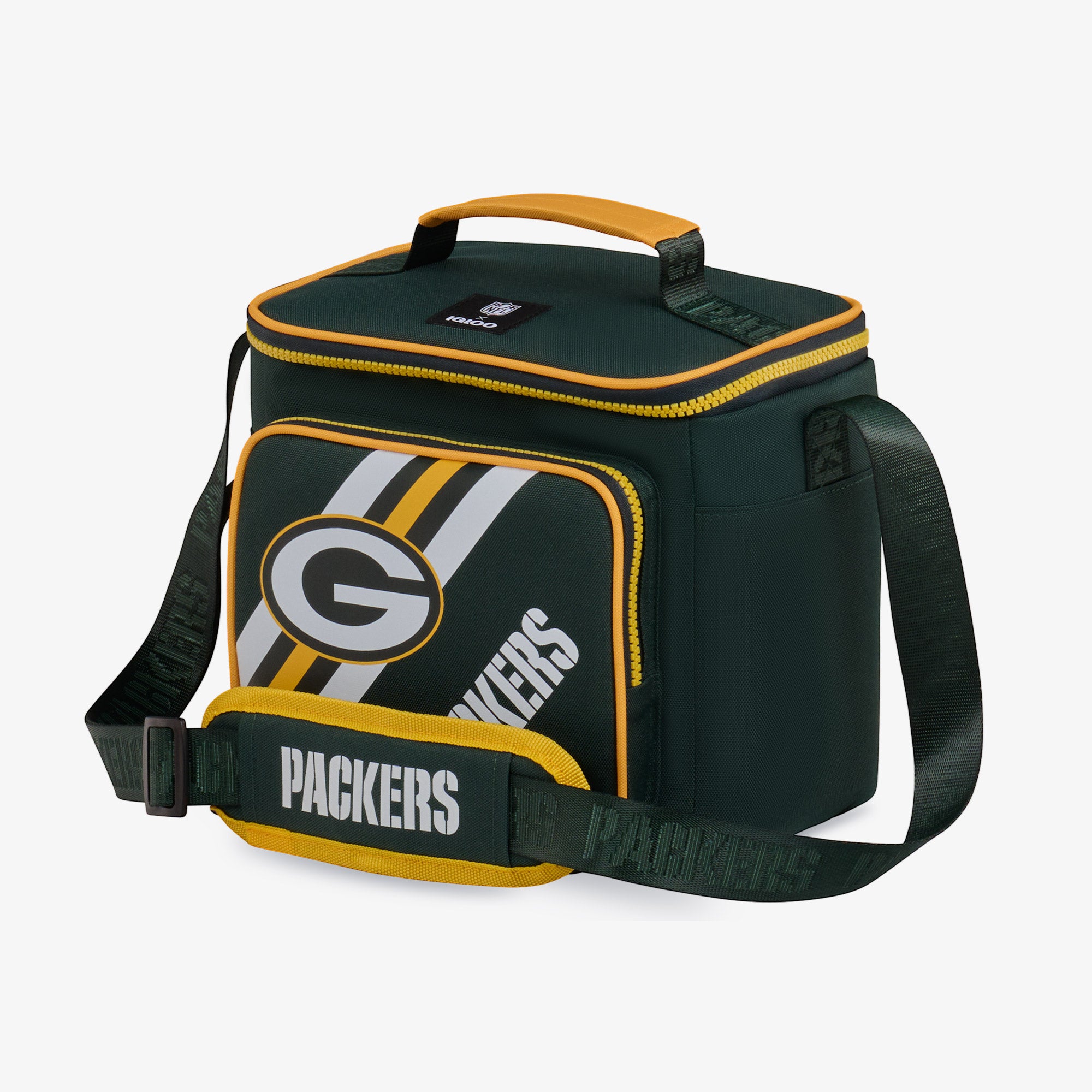 Green Bay Packers Square Lunch Cooler Bag - Image 2
