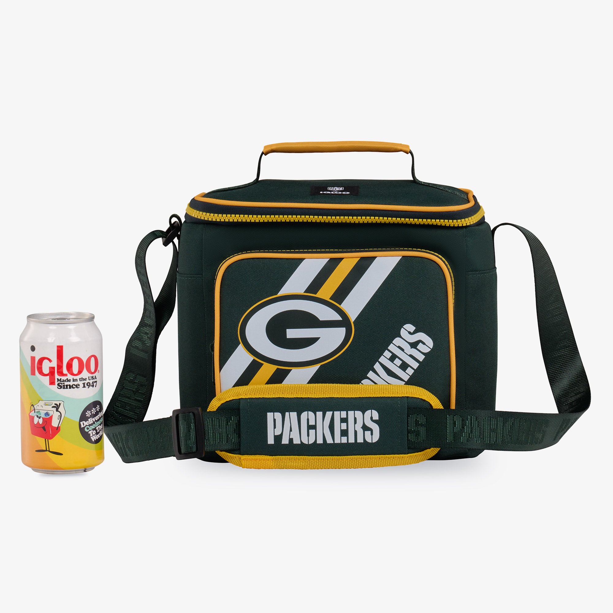 Green Bay Packers Square Lunch Cooler Bag - Image 5