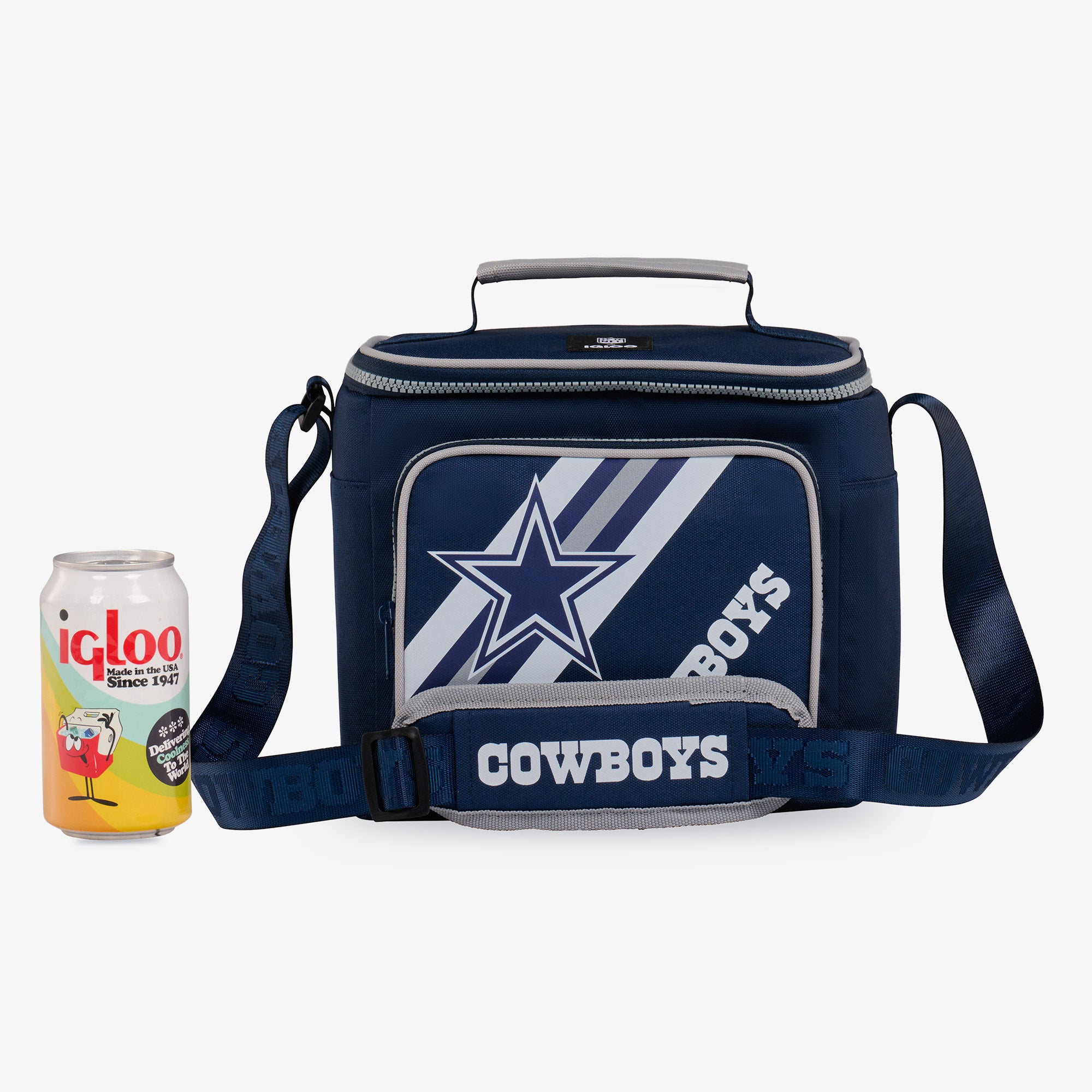 Dallas Cowboys Square Lunch Cooler Bag - Image 5