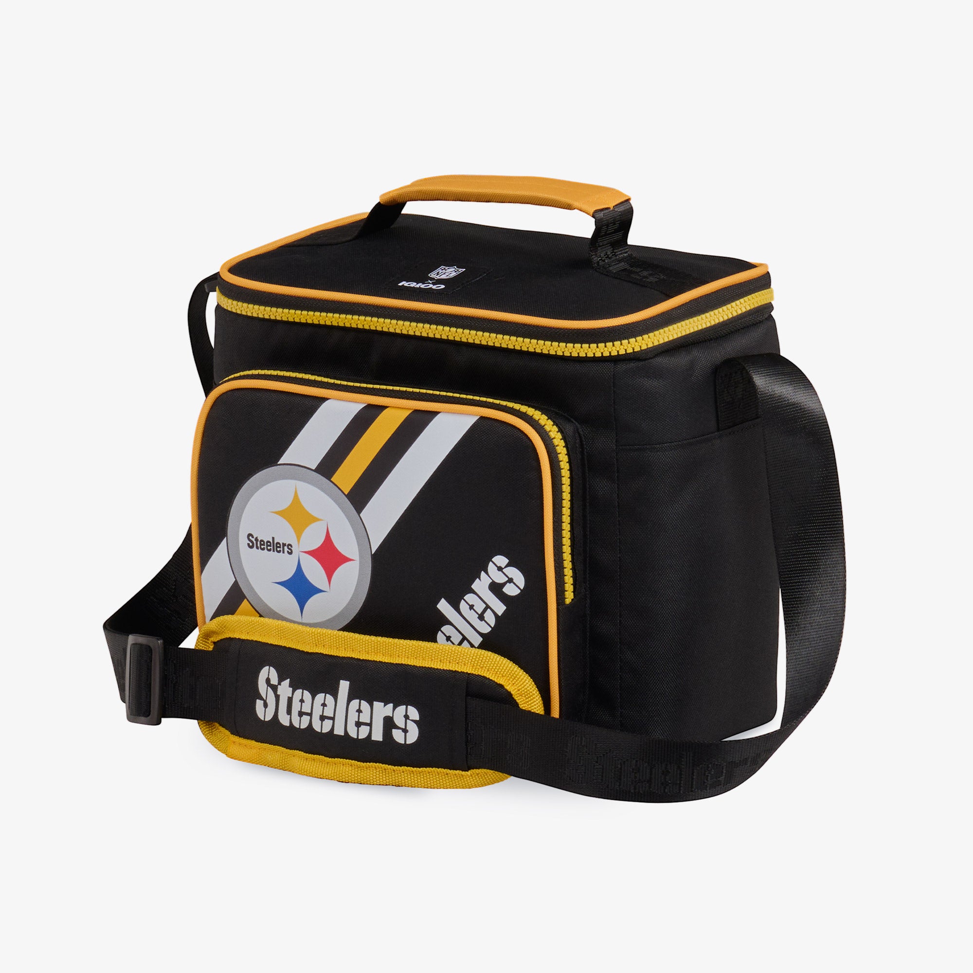 Pittsburgh Steelers Square Lunch Cooler Bag - Image 2