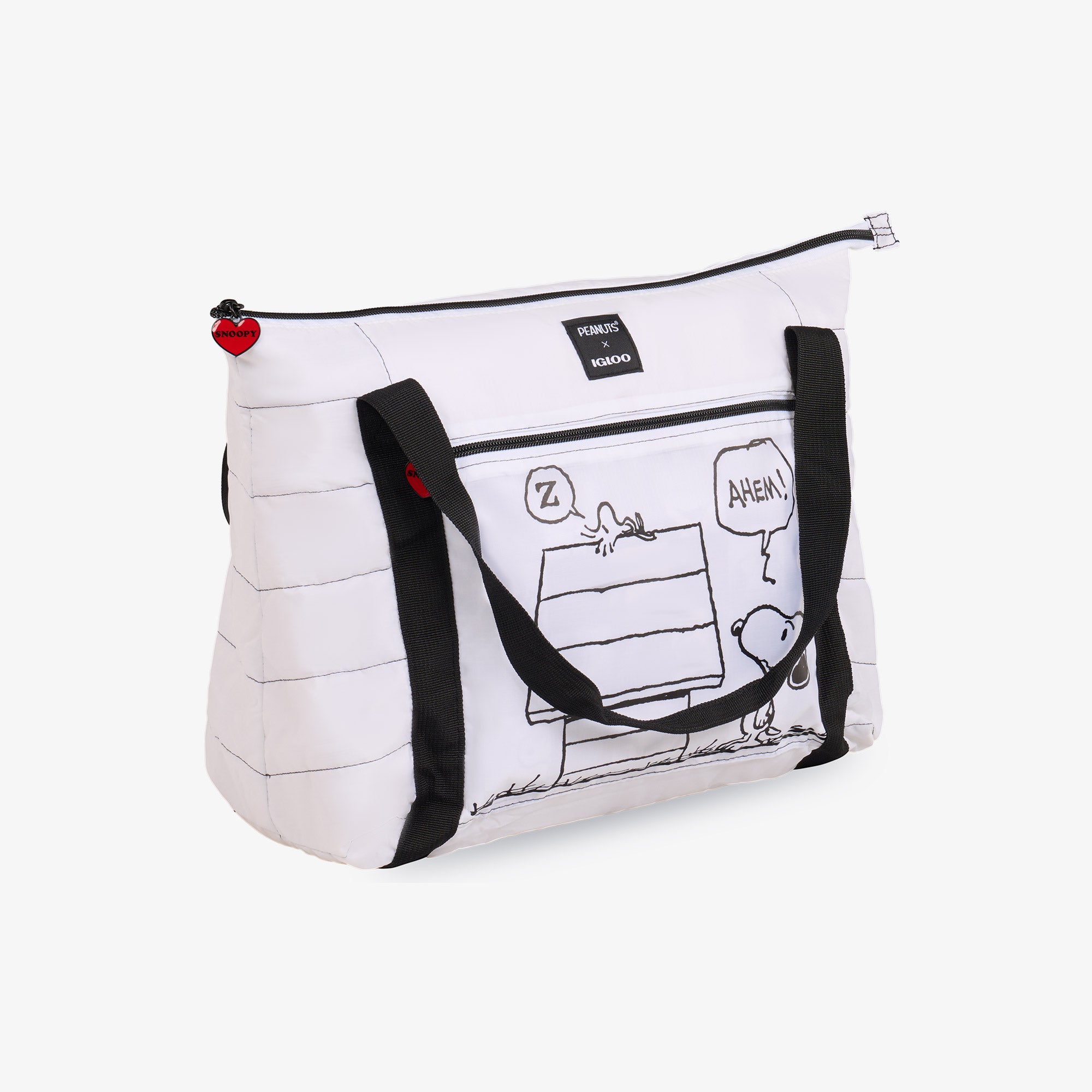 Snoopy Packable Puffer 20-Can Cooler Bag - Image 4