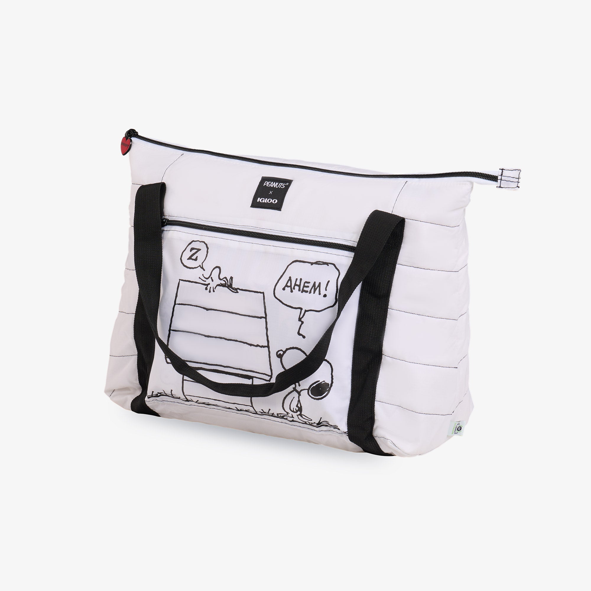 Snoopy Packable Puffer 20-Can Cooler Bag - Image 2