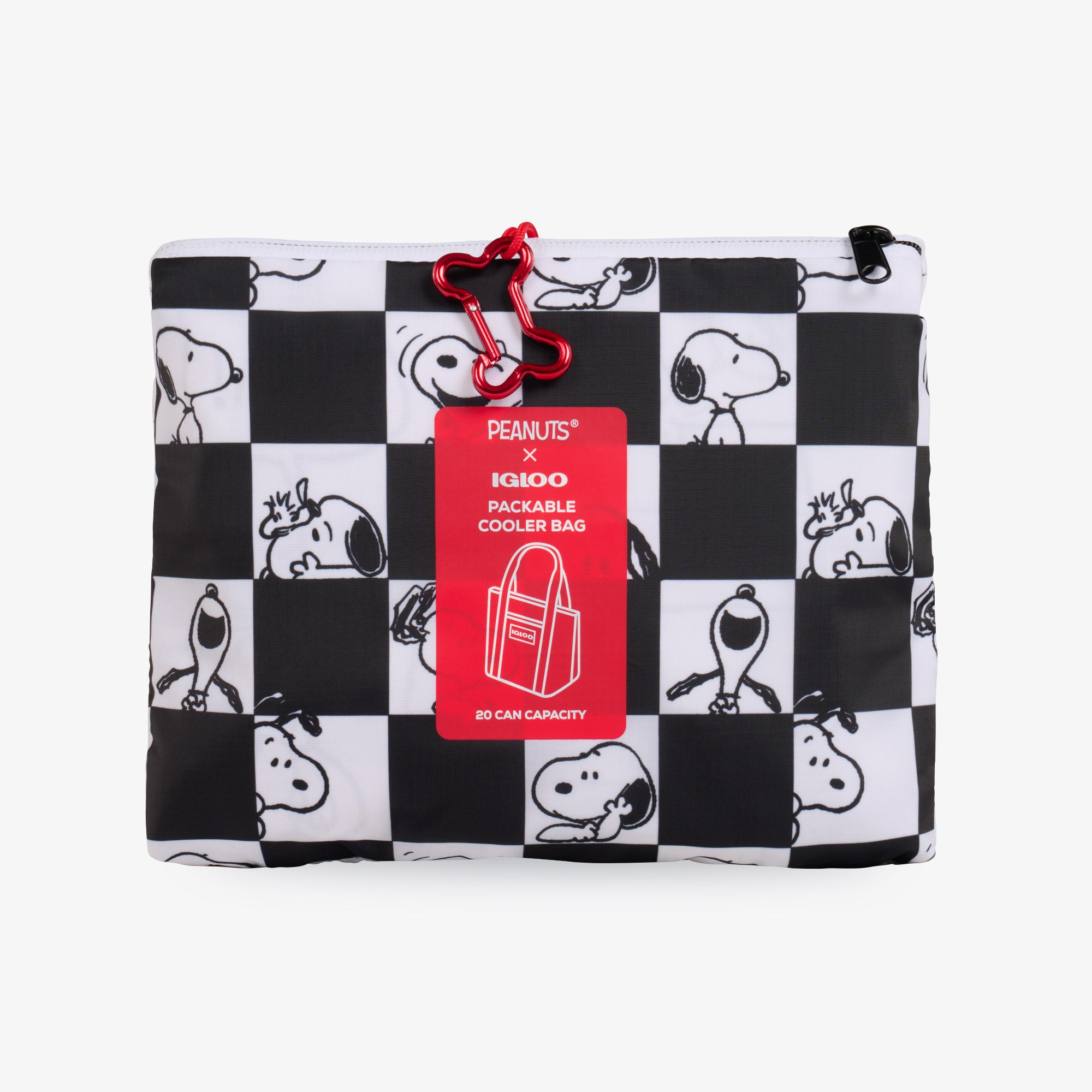 Snoopy Packable Puffer 20-Can Cooler Bag - Image 3
