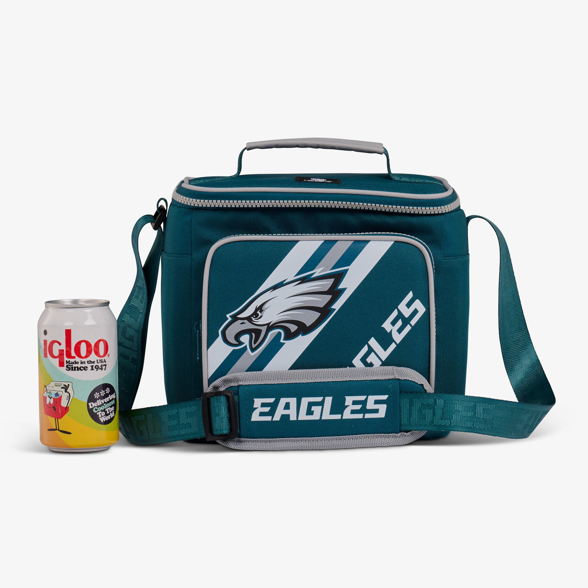 Philadelphia Eagles Square Lunch Cooler Bag - Image 5