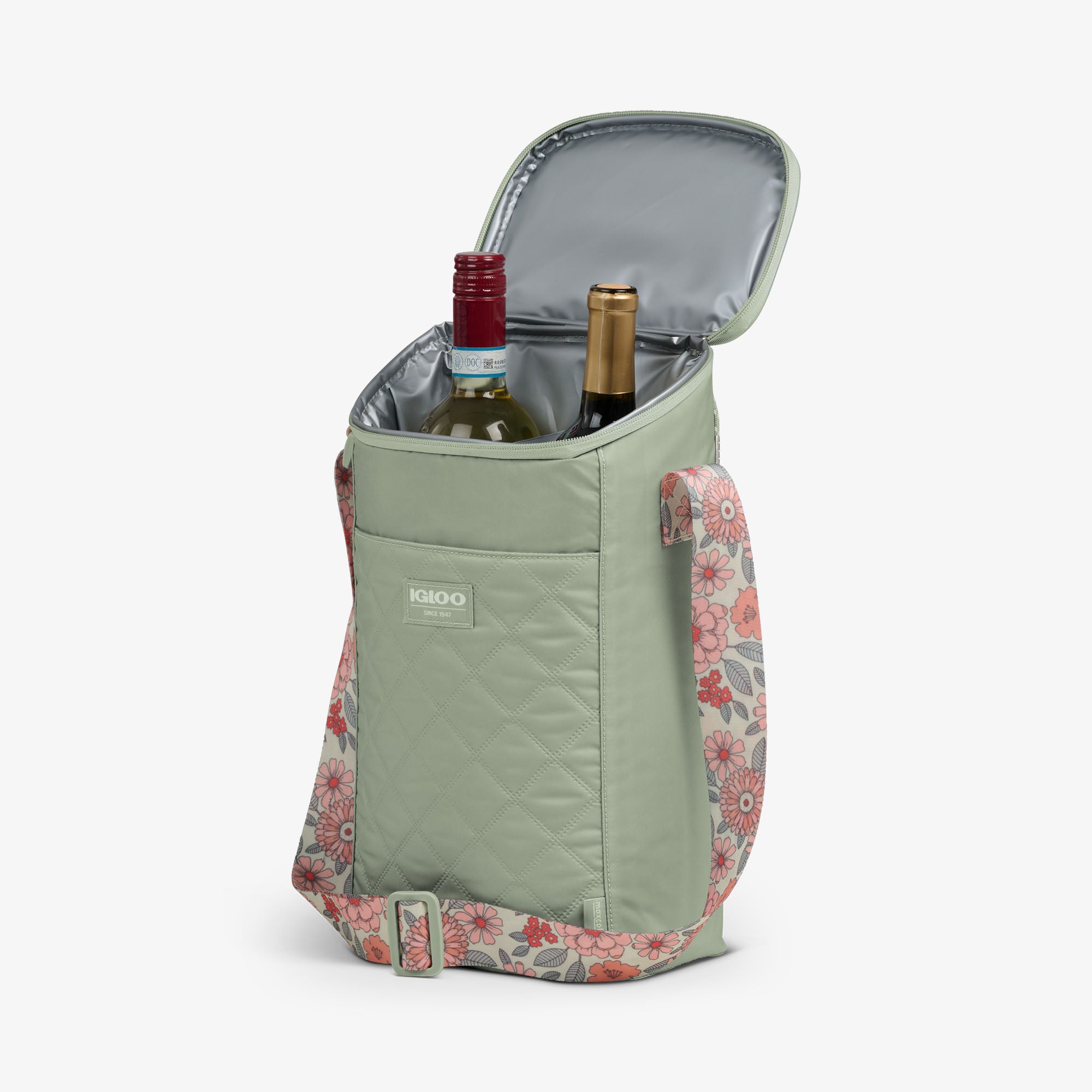 Floral MaxCold? DUO Vertical Crossbody?Cooler Bag - Image 3
