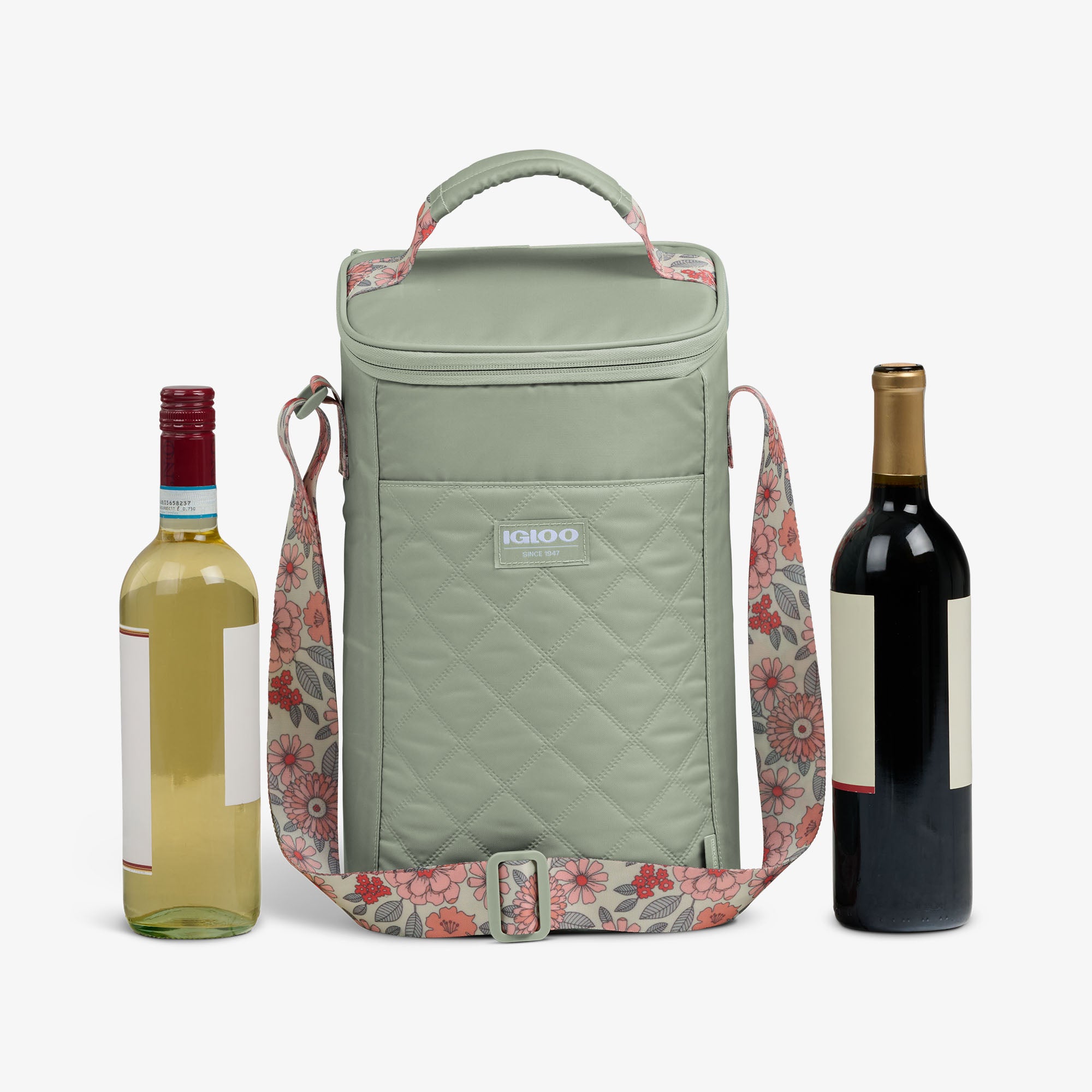 Floral MaxCold? DUO Vertical Crossbody?Cooler Bag - Image 5