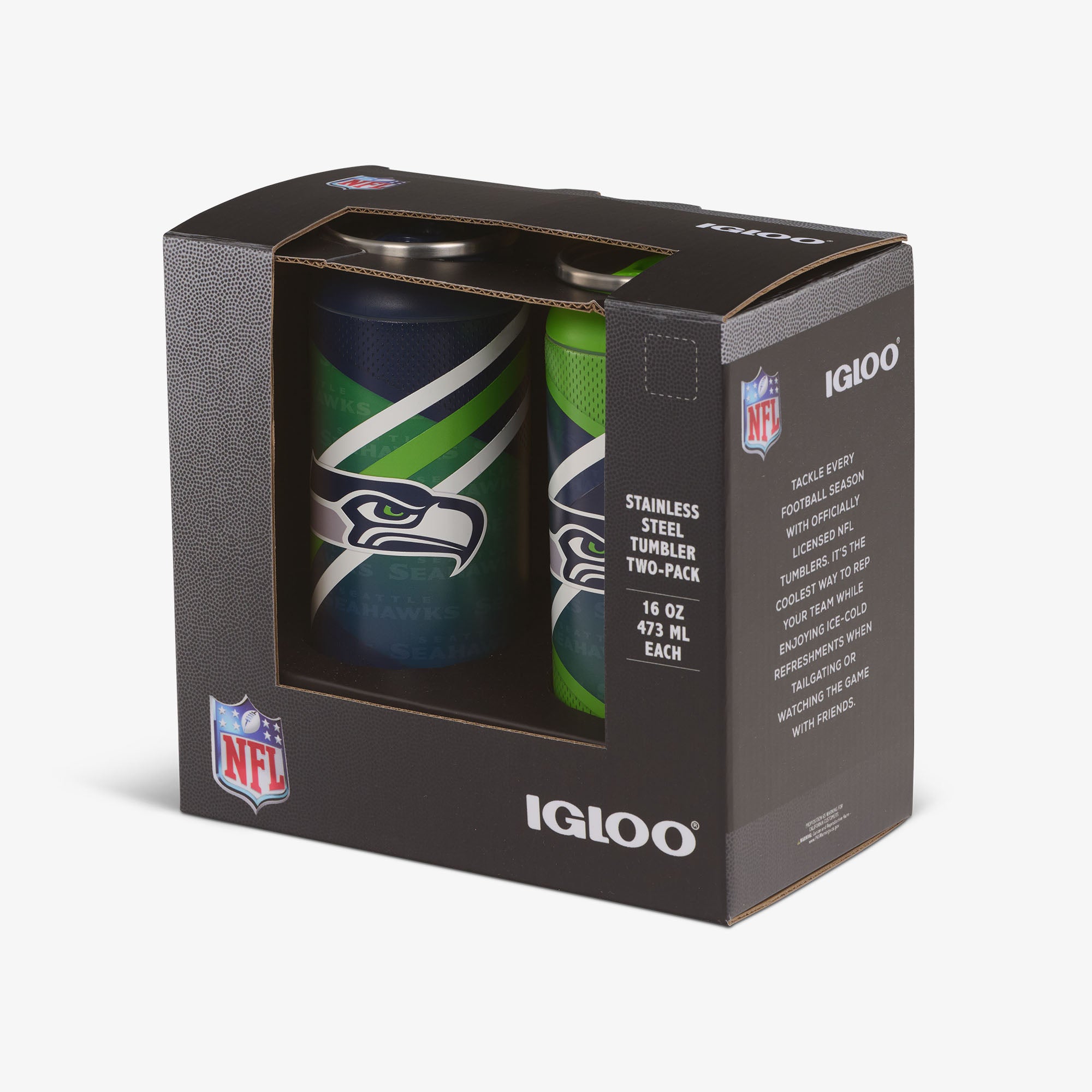 Seattle Seahawks Home & Away 16 Oz Can 2-Pack - Image 5