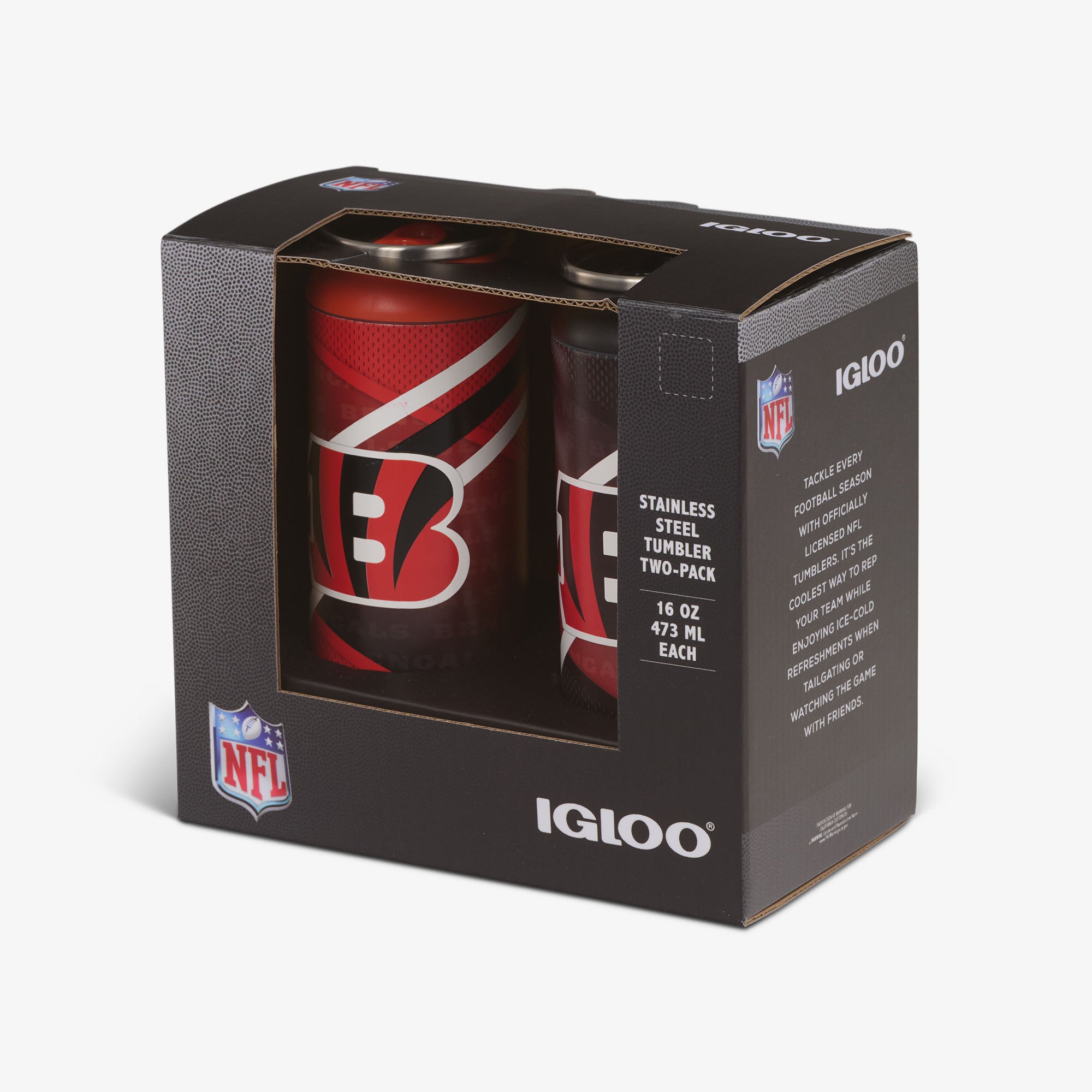 Cincinnati Bengals Home & Away 16 Oz Can 2-Pack - Image 5