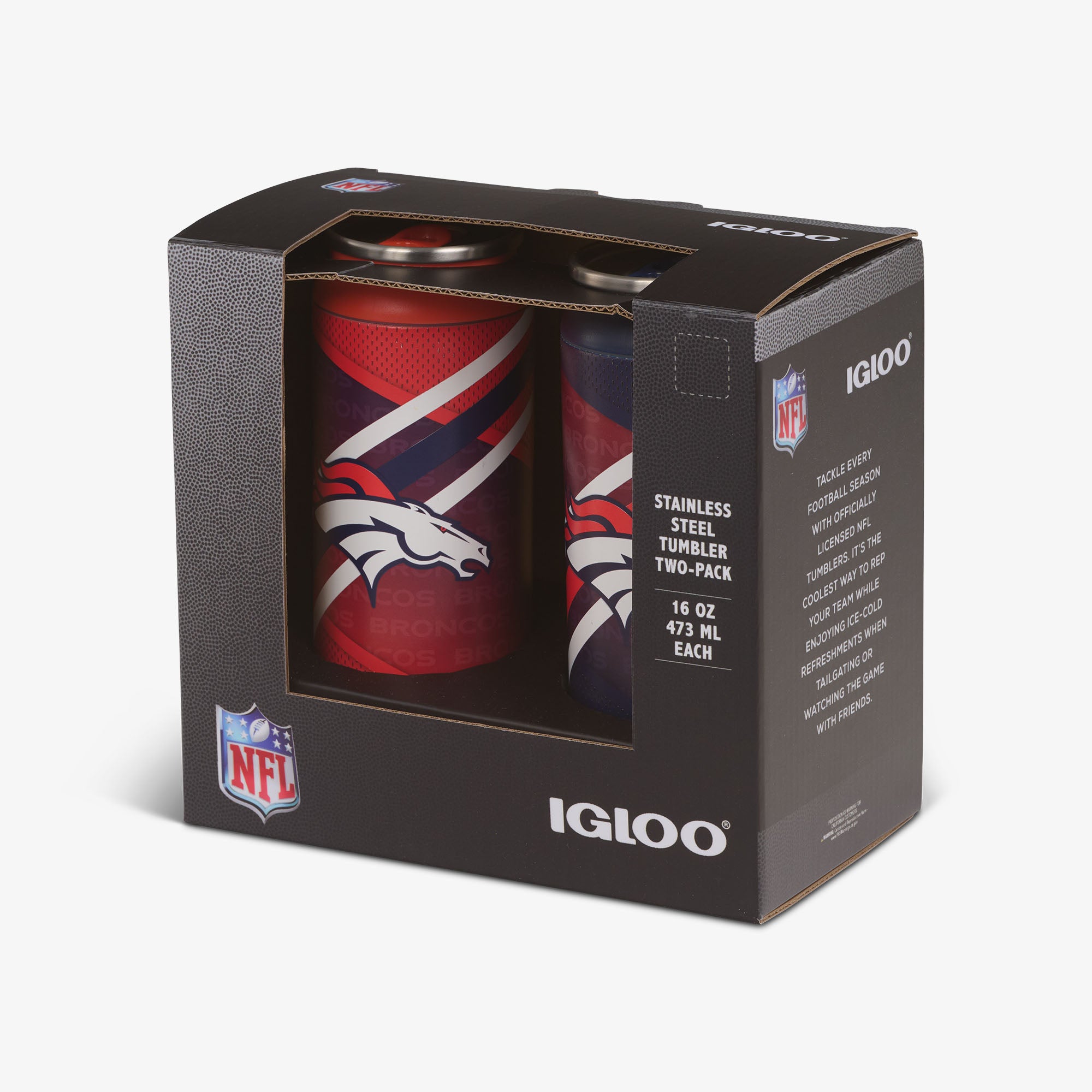 Denver Broncos Home & Away 16 Oz Can 2-Pack - Image 5