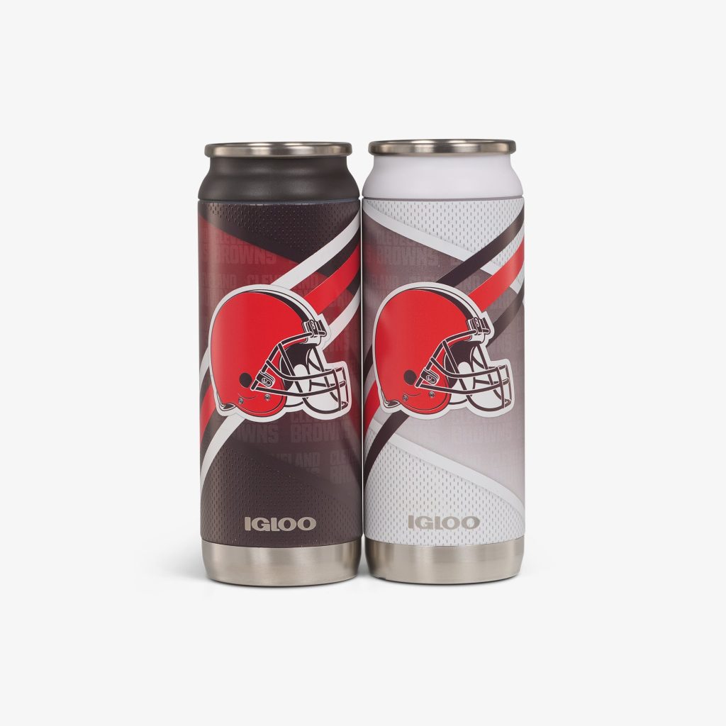 Cleveland Browns Home & Away 16 Oz Can 2-Pack