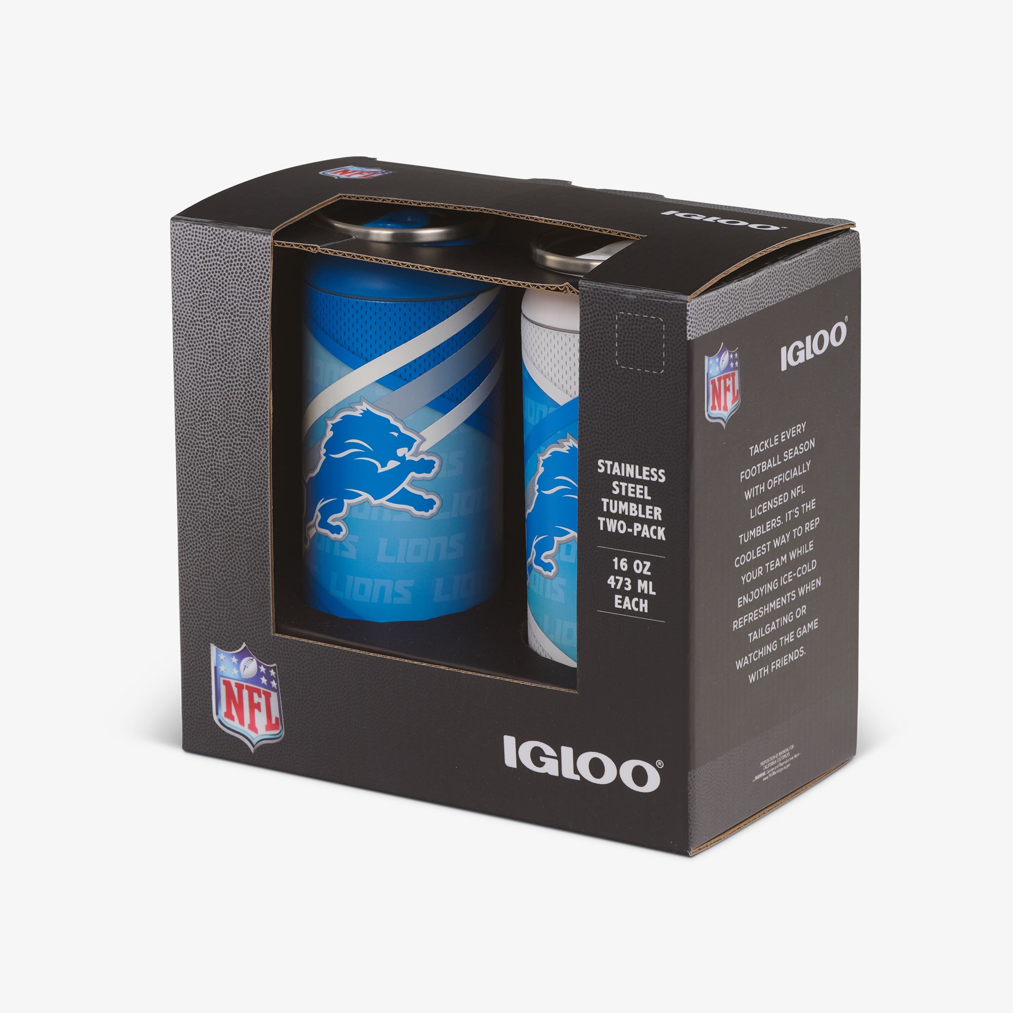 Detroit Lions Home & Away 16 Oz Can 2-Pack - Image 5