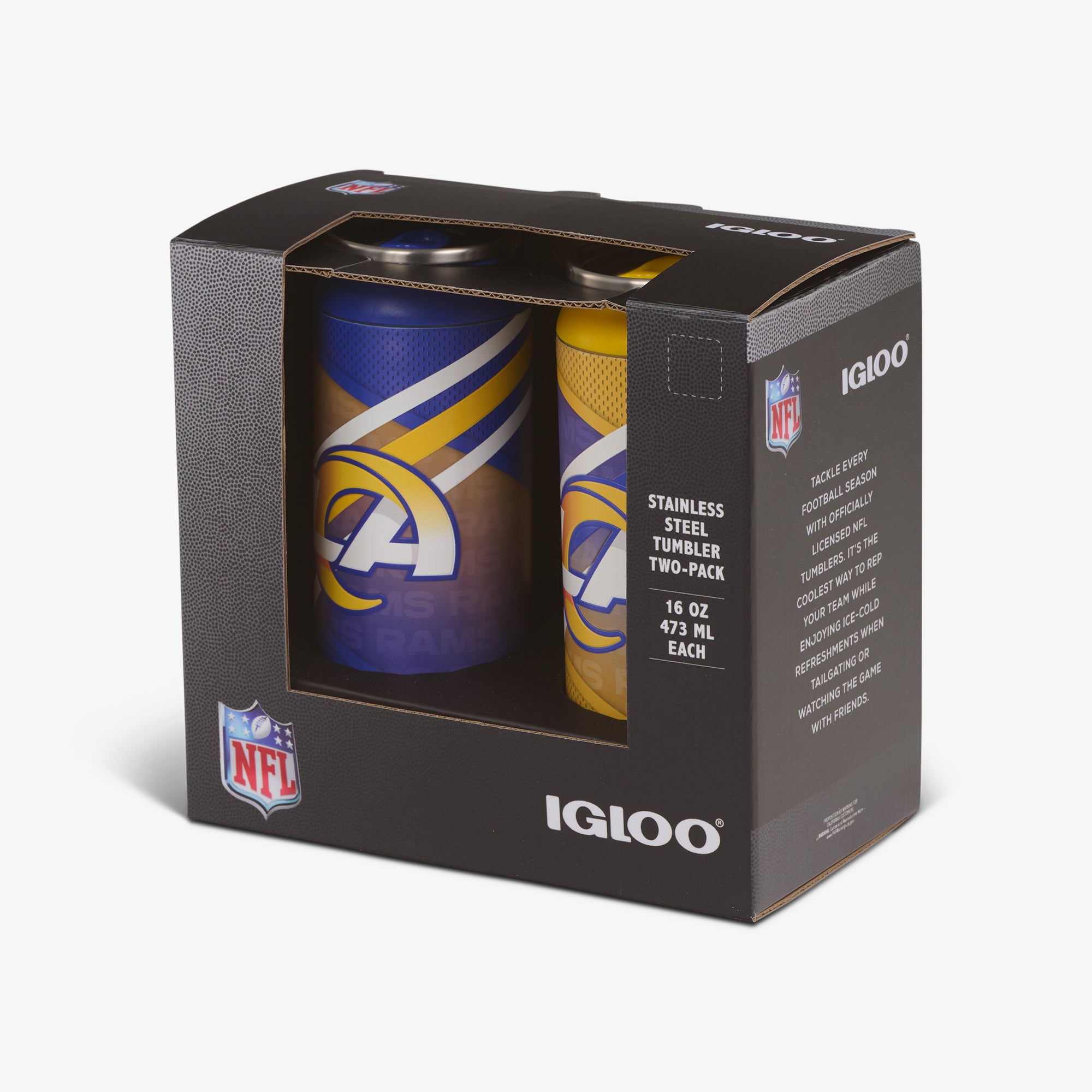 Los Angeles Rams Home & Away 16 Oz Can 2-Pack - Image 5