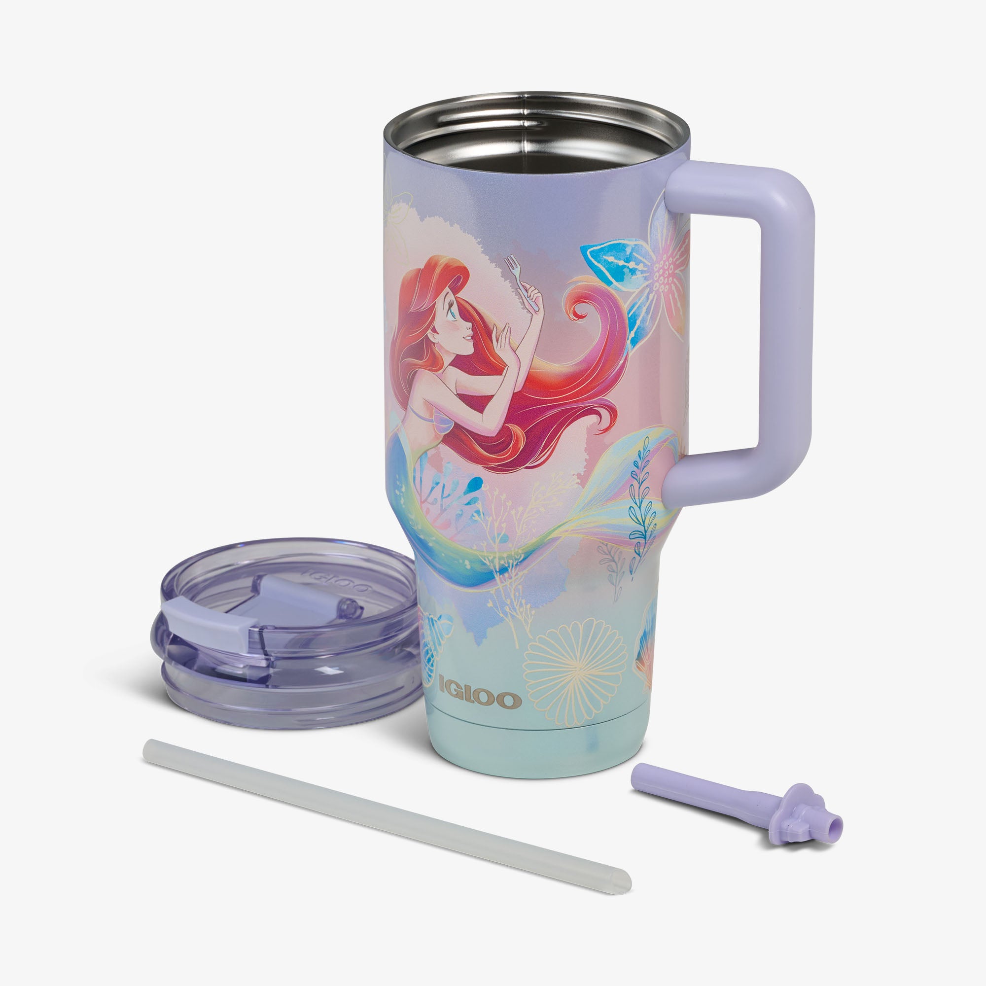 Disney The Little Mermaid 32 Oz Travel Mug - Image 3