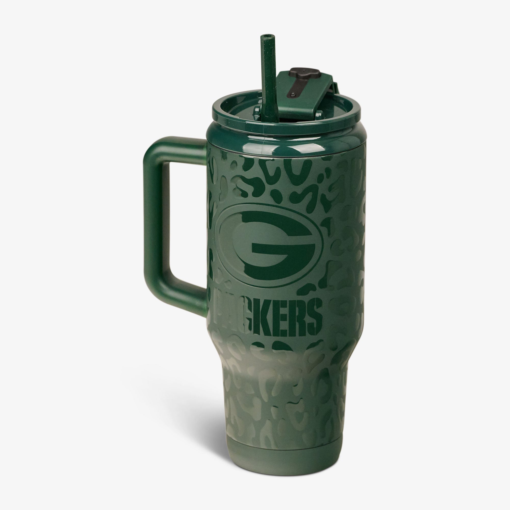 NFL 32 Oz Leopard Flip 'n' Sip Travel Mug - Image 30