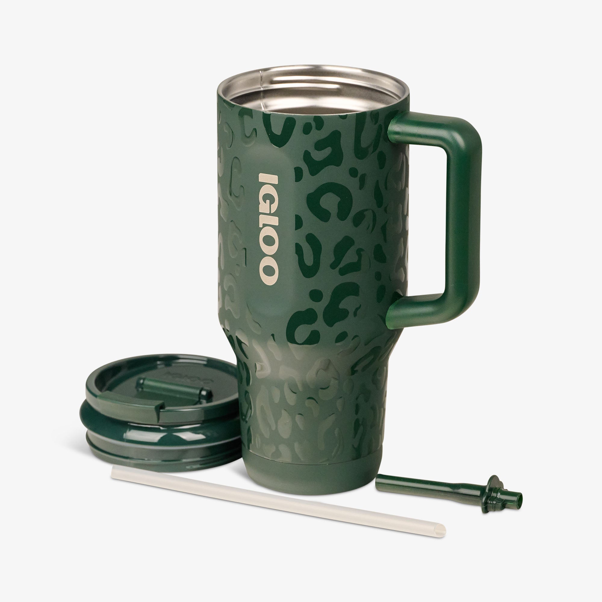 NFL 32 Oz Leopard Flip 'n' Sip Travel Mug - Image 31