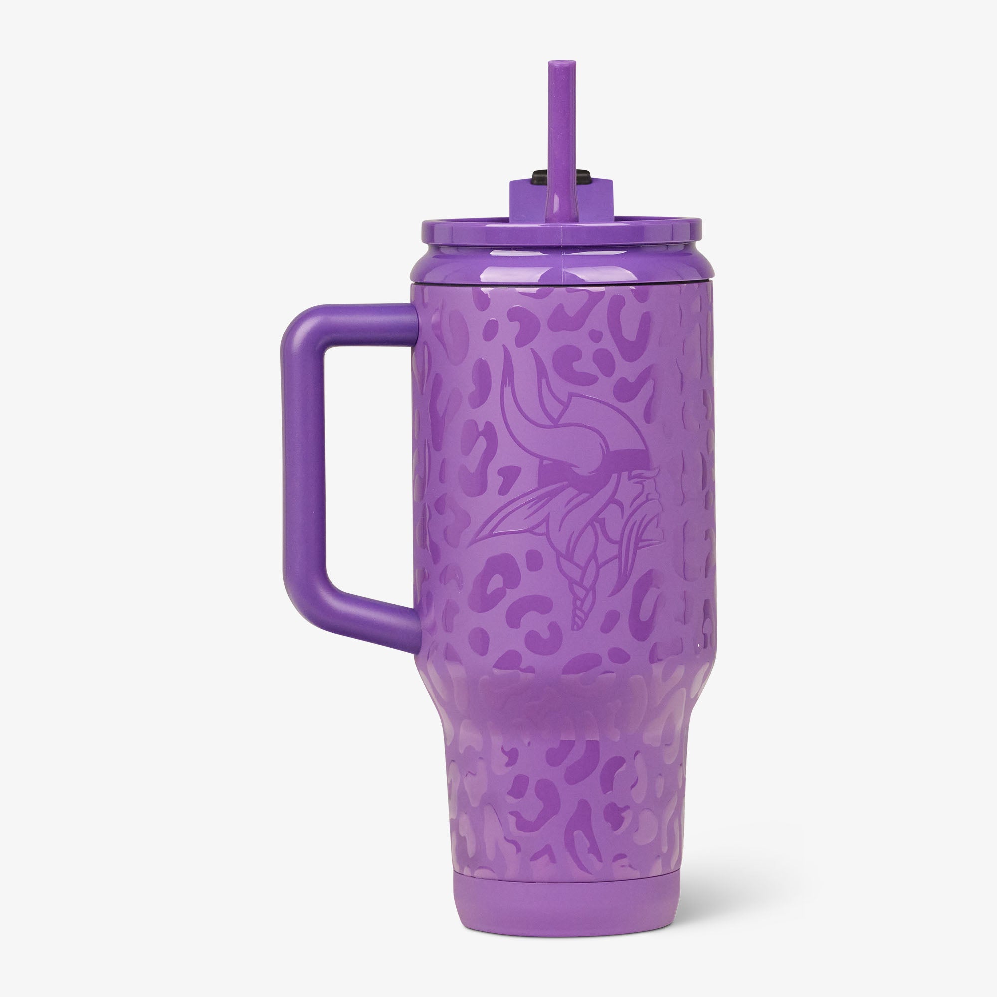 NFL 32 Oz Leopard Flip 'n' Sip Travel Mug - Image 36