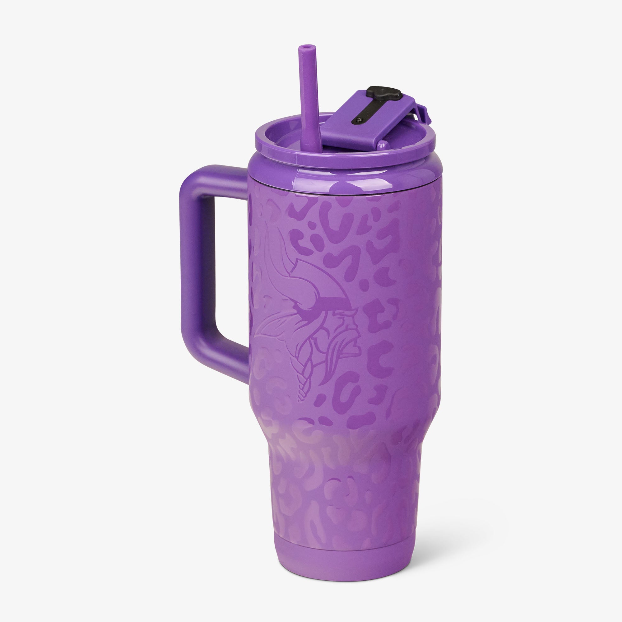NFL 32 Oz Leopard Flip 'n' Sip Travel Mug - Image 37