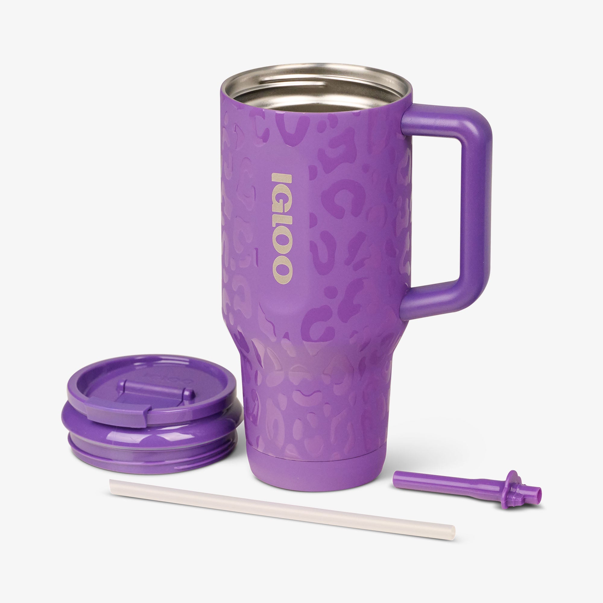 NFL 32 Oz Leopard Flip 'n' Sip Travel Mug - Image 38