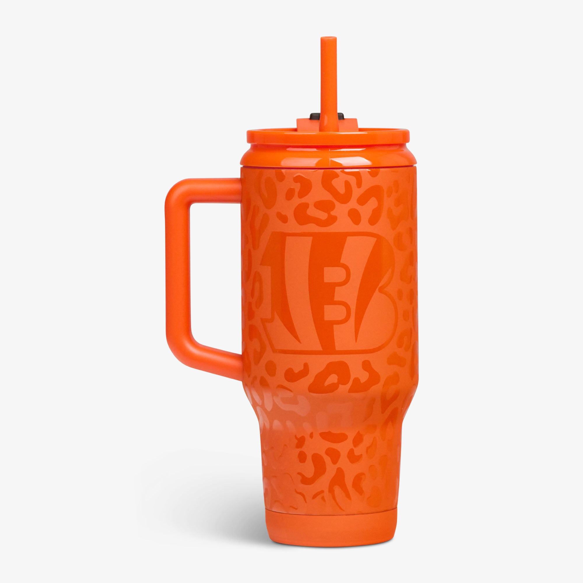 NFL 32 Oz Leopard Flip 'n' Sip Travel Mug - Image 8