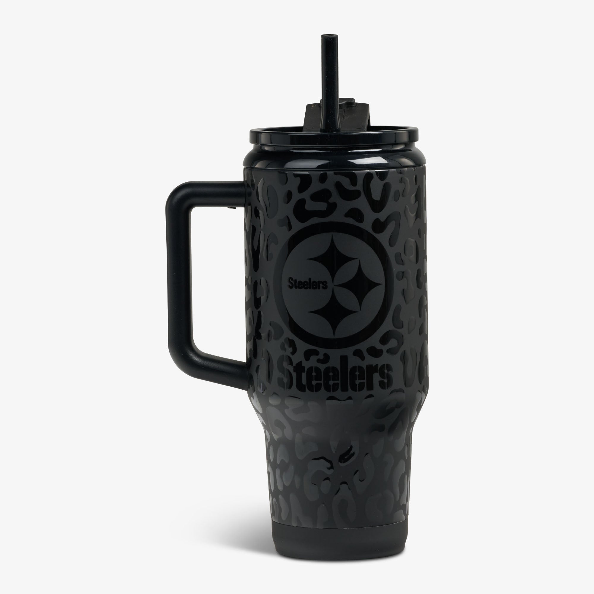 NFL 32 Oz Leopard Flip 'n' Sip Travel Mug - Image 15