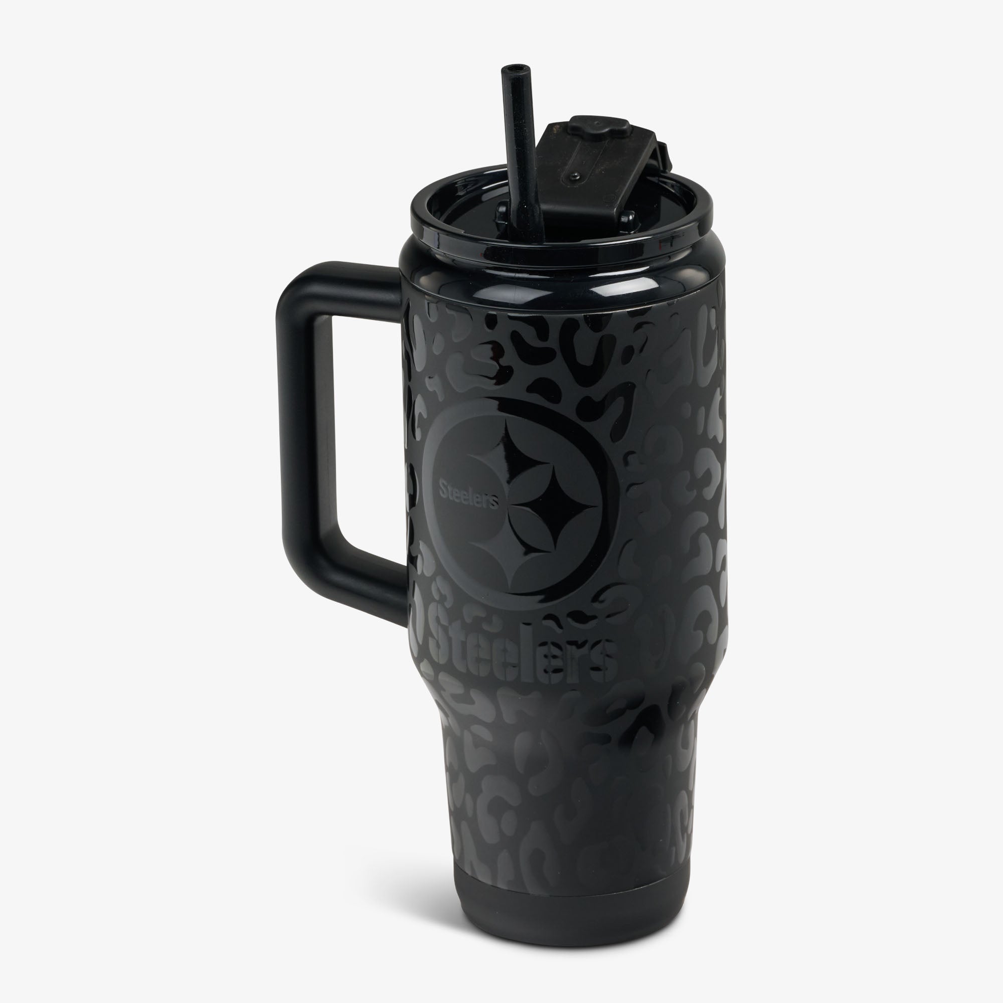 NFL 32 Oz Leopard Flip 'n' Sip Travel Mug - Image 16